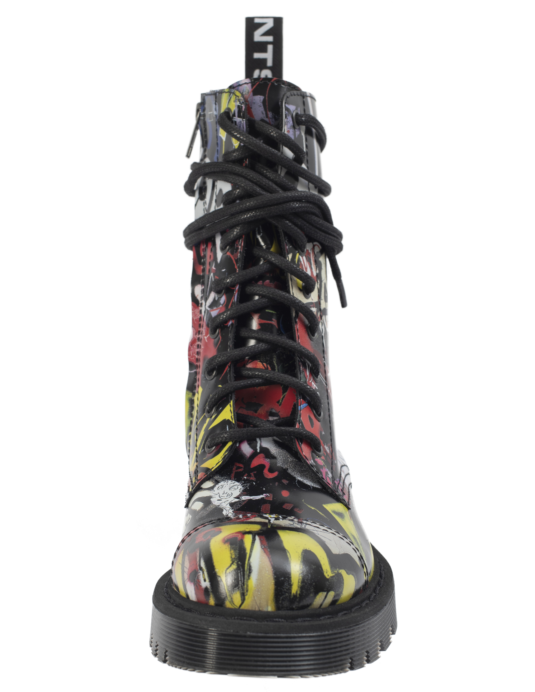 Ботинки на шнуровке с принтом граффити VETEMENTS UE52BO600B/2403, размер 37;44;43;42;41;40;39;38 UE52BO600B/2403 - фото 2