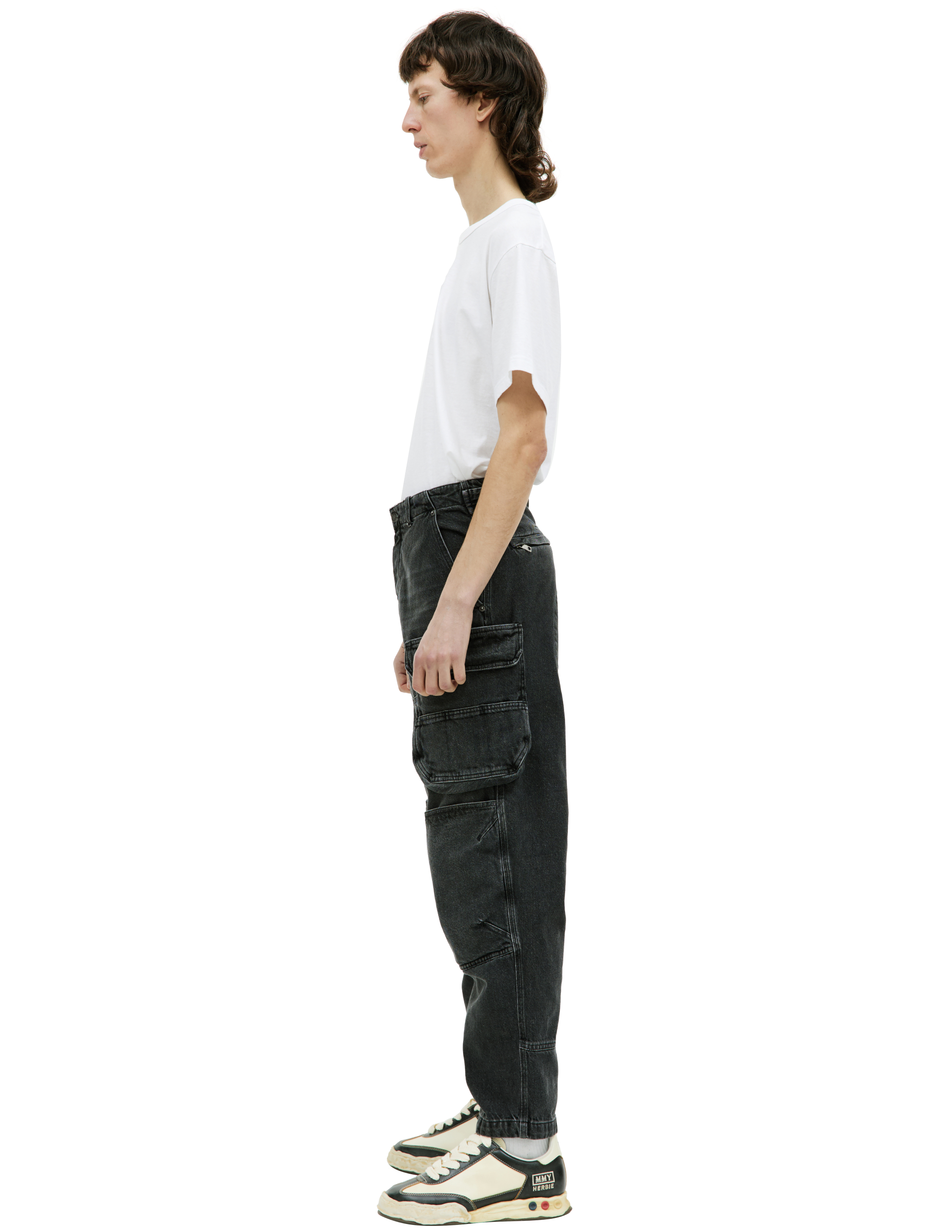 Прямые джинсы D-Fish с карманами Diesel A114190HLAA02, размер 26;28;30;38 - фото 2