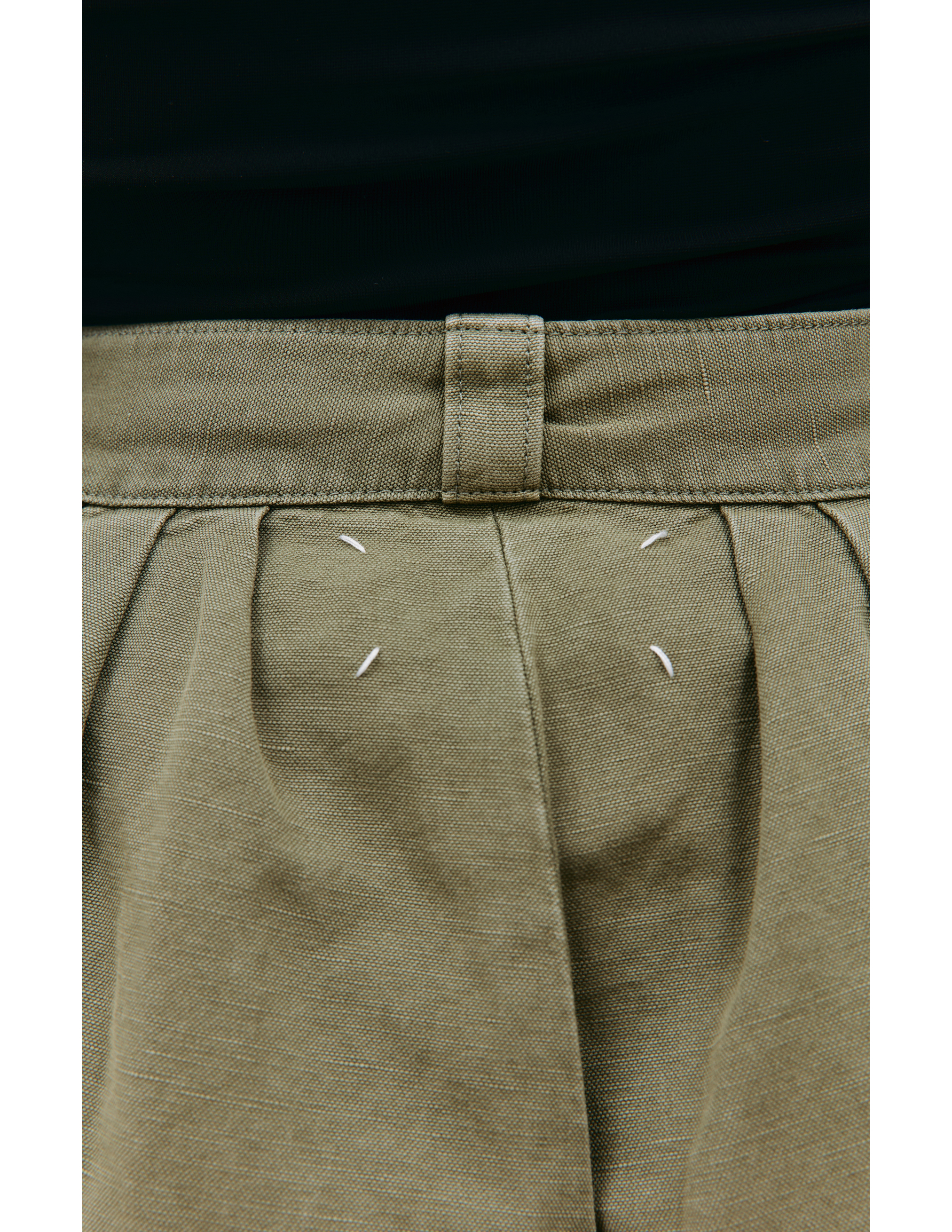 Широкие брюки с защипами Maison Margiela S50KA0628/S54760/702, размер 36;38;40;50 S50KA0628/S54760/702 - фото 4