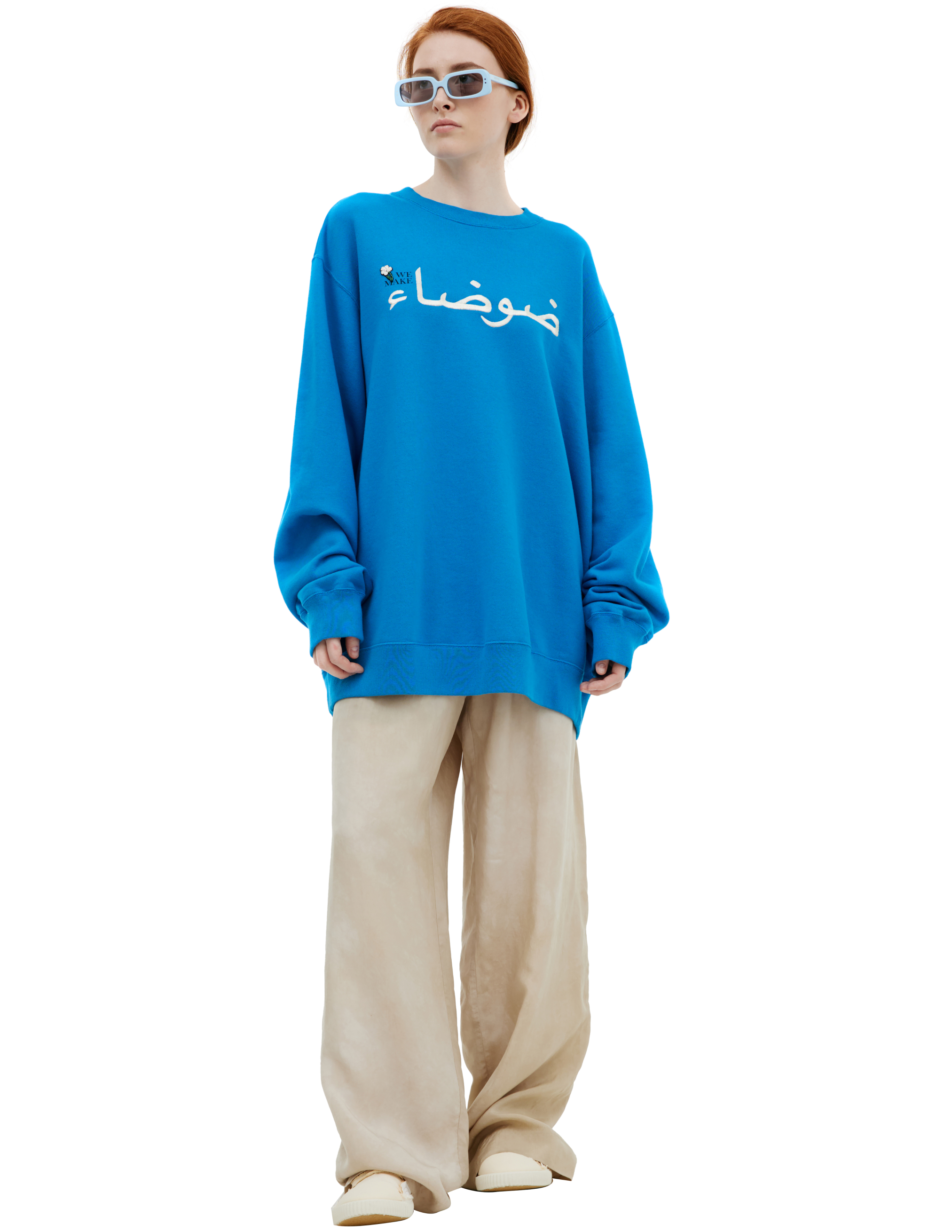 Оверсайз свитшот с вышивкой 16800₽