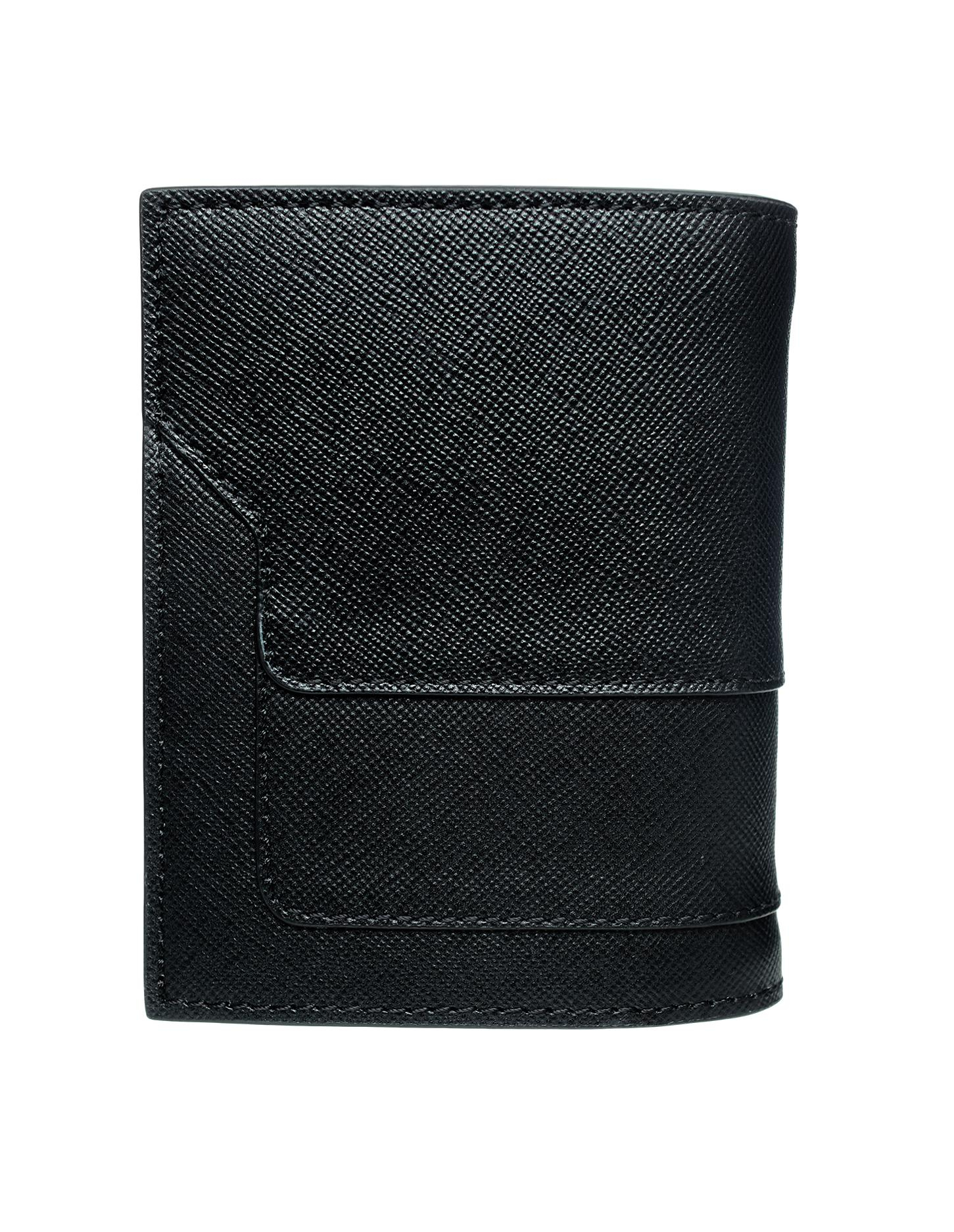 ЧЕрный кошелек из зернистой кожи с логотипом Marni PFMI0046U0/LV520/Z356N, размер One Size PFMI0046U0/LV520/Z356N - фото 2