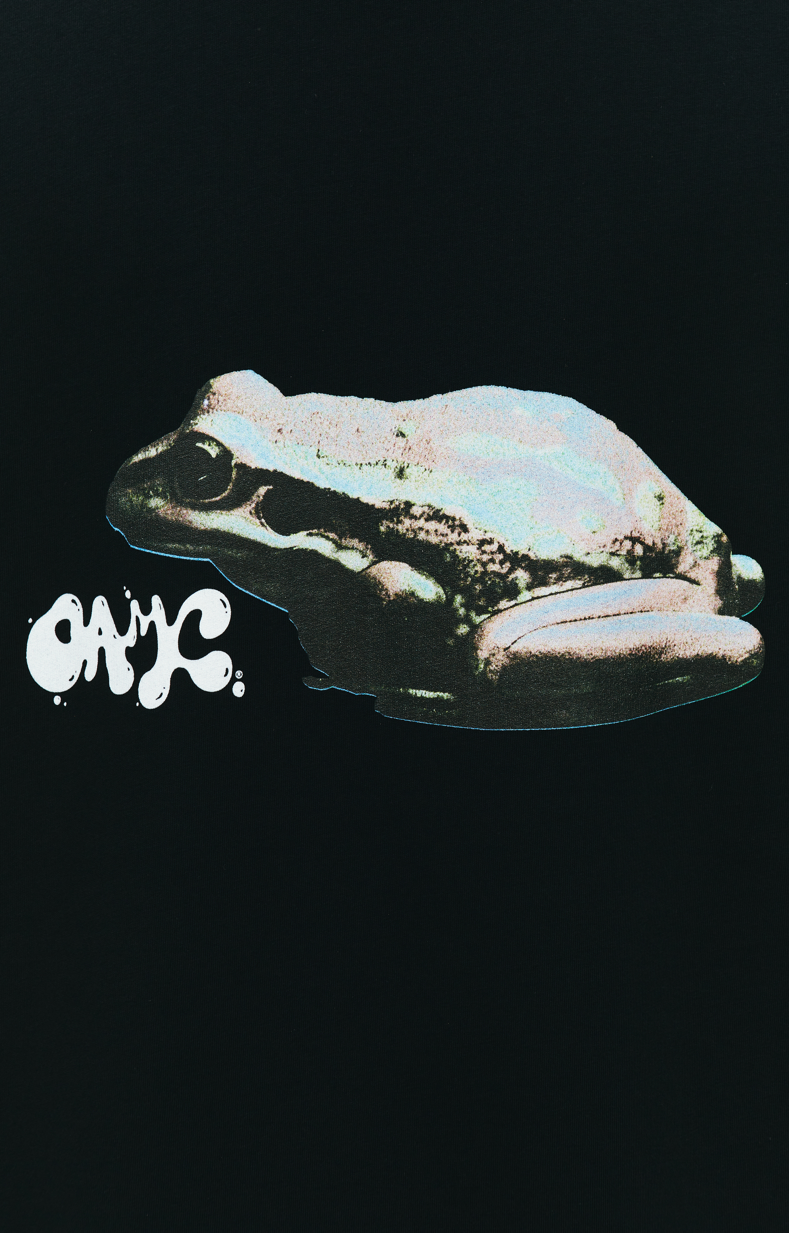 OAMC Футболка с принтом Amphibian