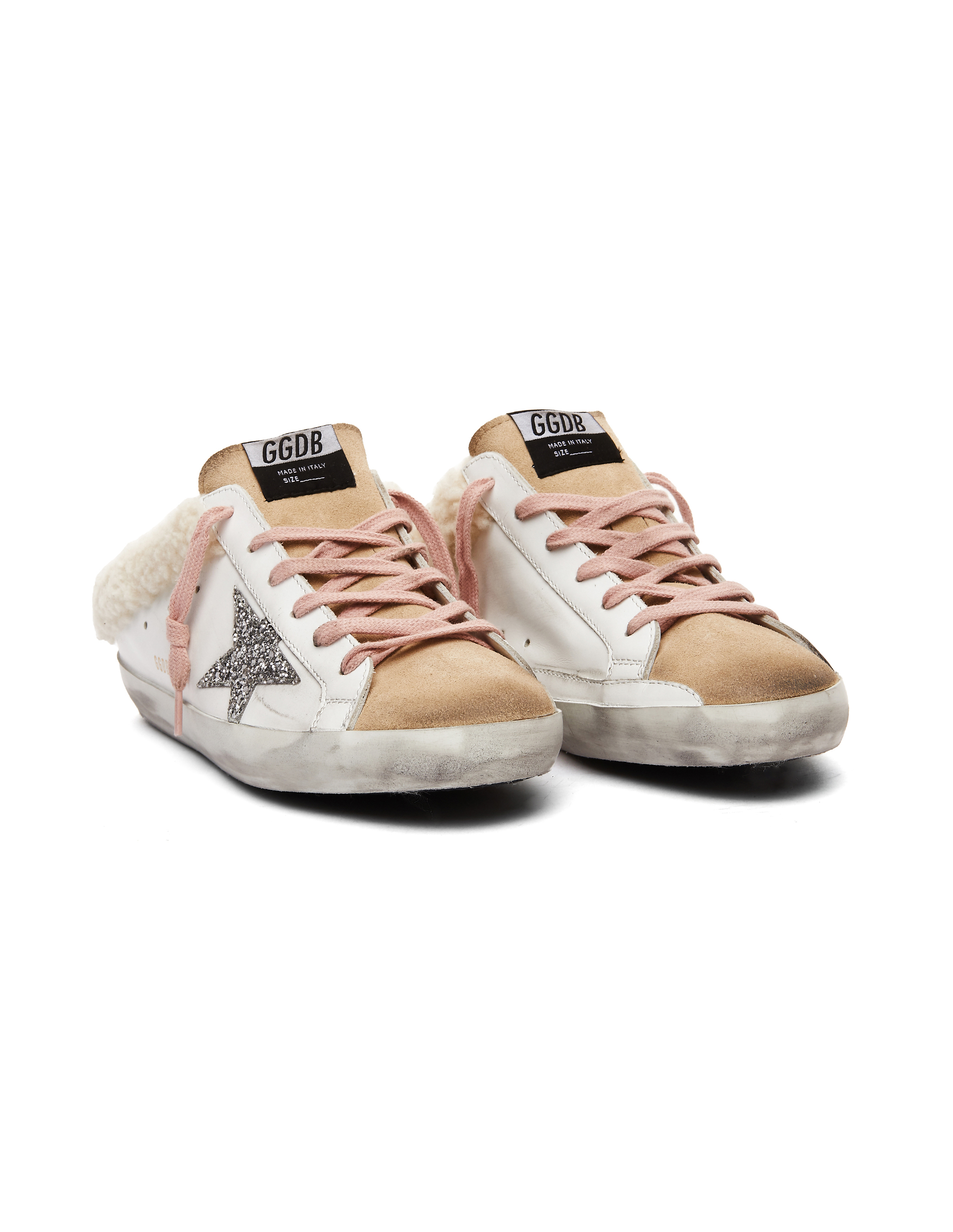 Кеды Superstar без задника с мехом - Golden Goose  GWF00110/F000798/80194 Фото 3