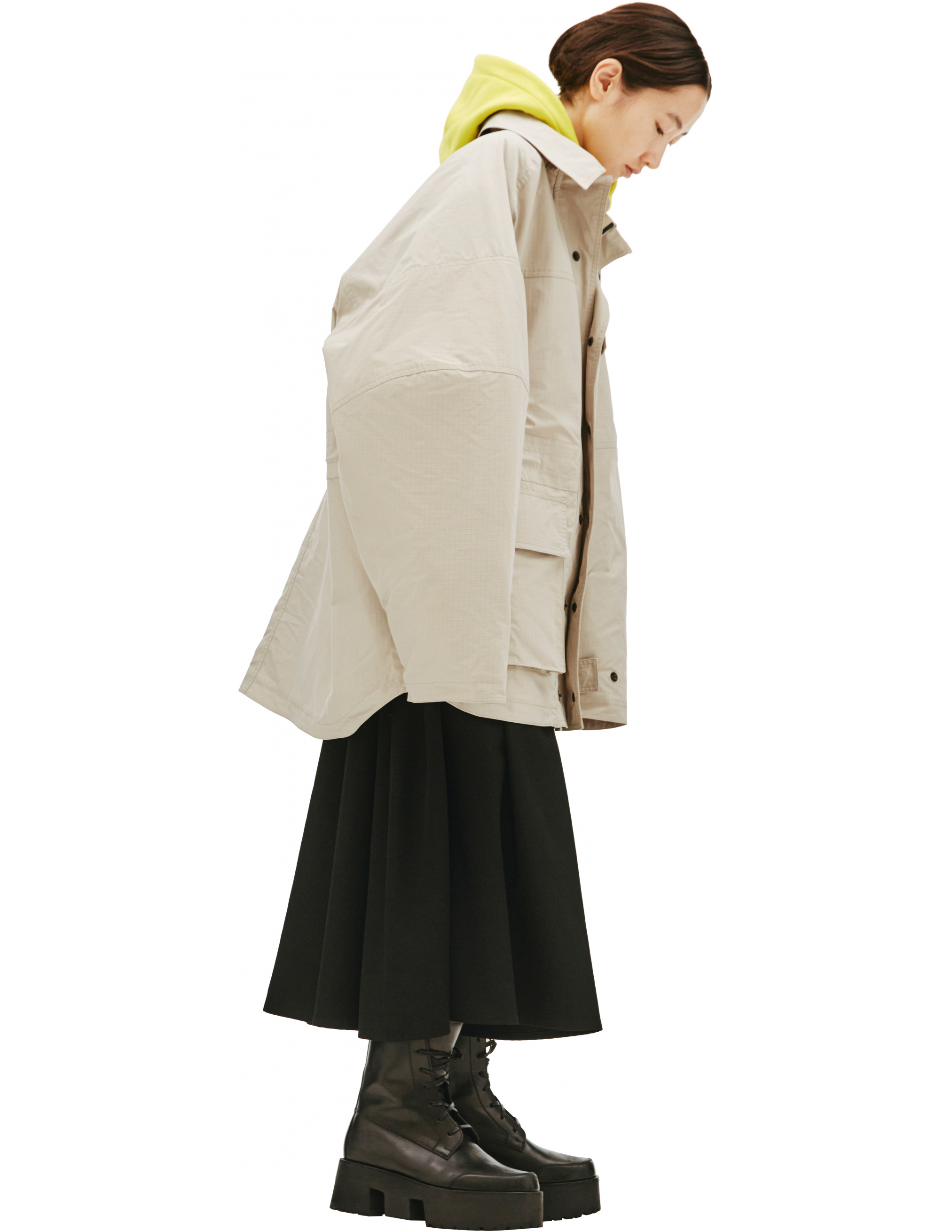 Куртка Оверсайз с карманами - Balenciaga 663016/TKO31/9710 Фото 2