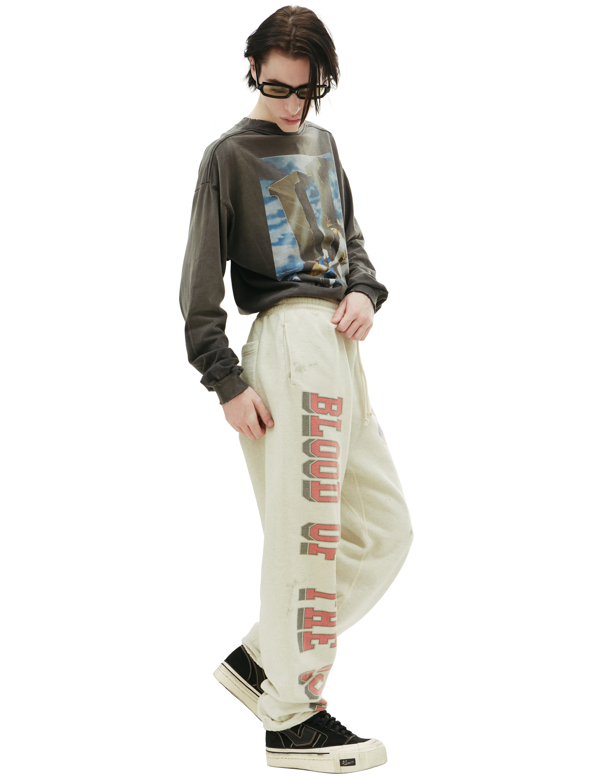 Спортивные брюки Saint Michael x Denim Tears Saint Michael SM-A22-0000-054, размер XL;L - фото 2