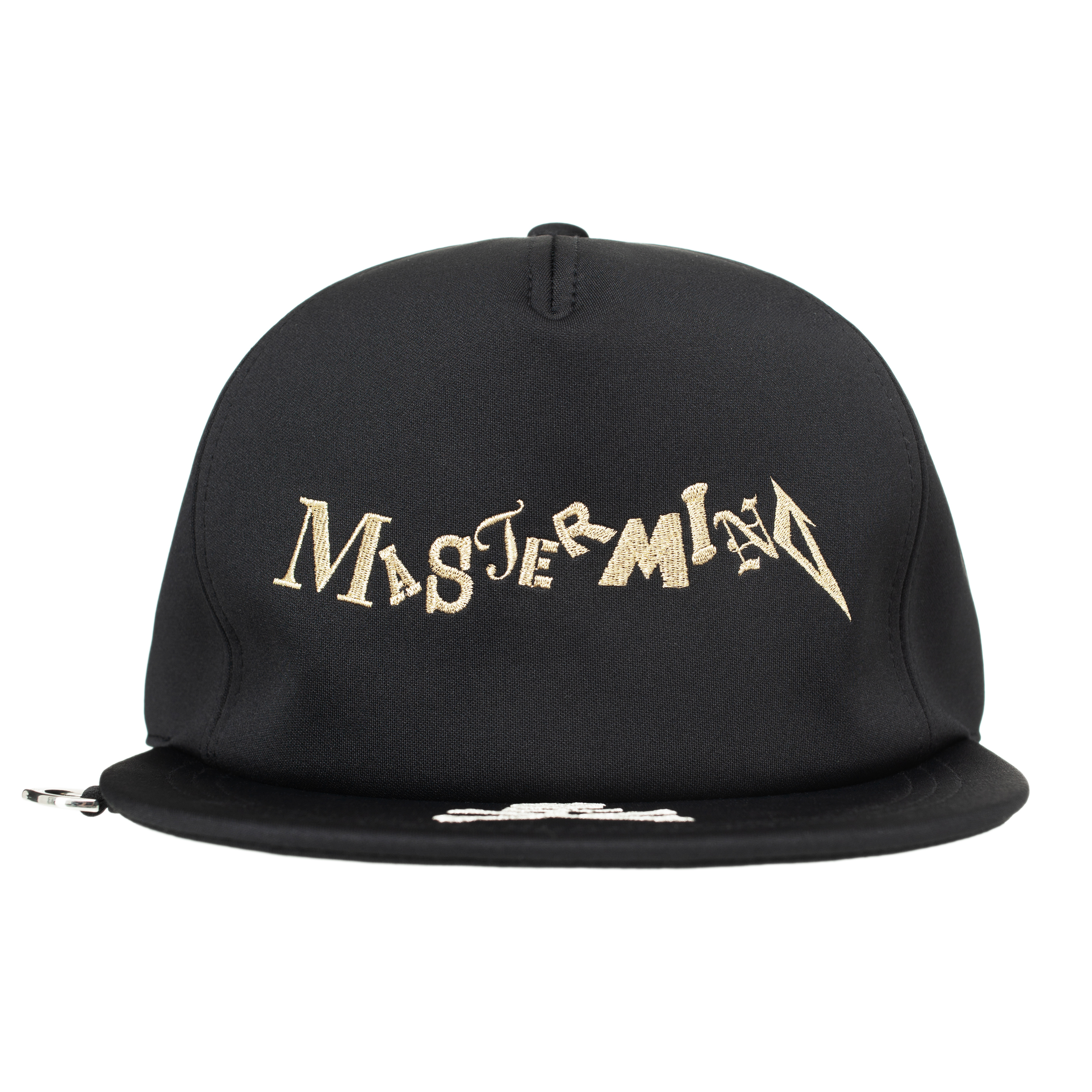 Черная кепка с вышивкой логотипа Mastermind WORLD MW22S09/CA001, размер L MW22S09/CA001 - фото 1
