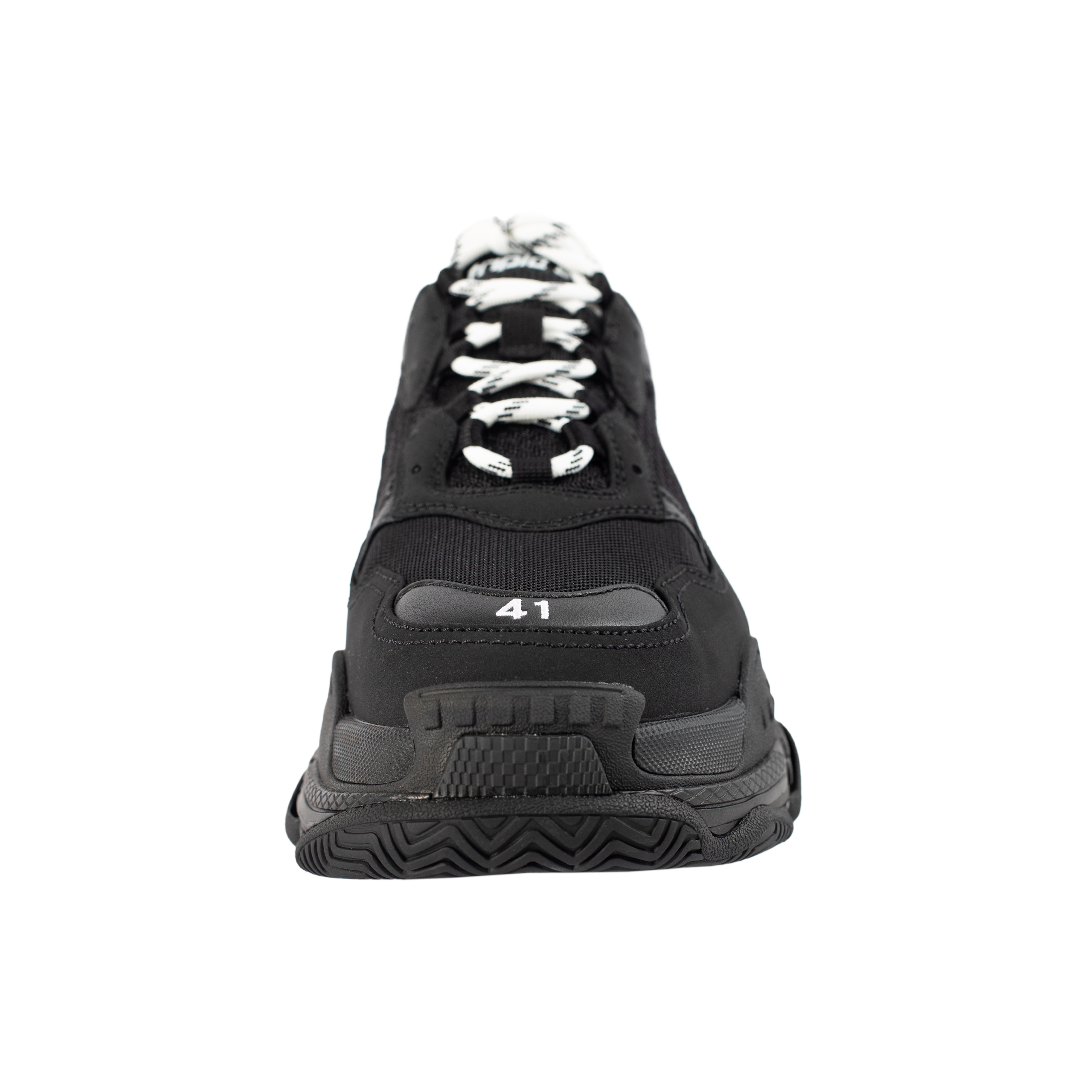 Черные кроссовки Triple S - Balenciaga  534217/W2CA1/1000 Фото 5