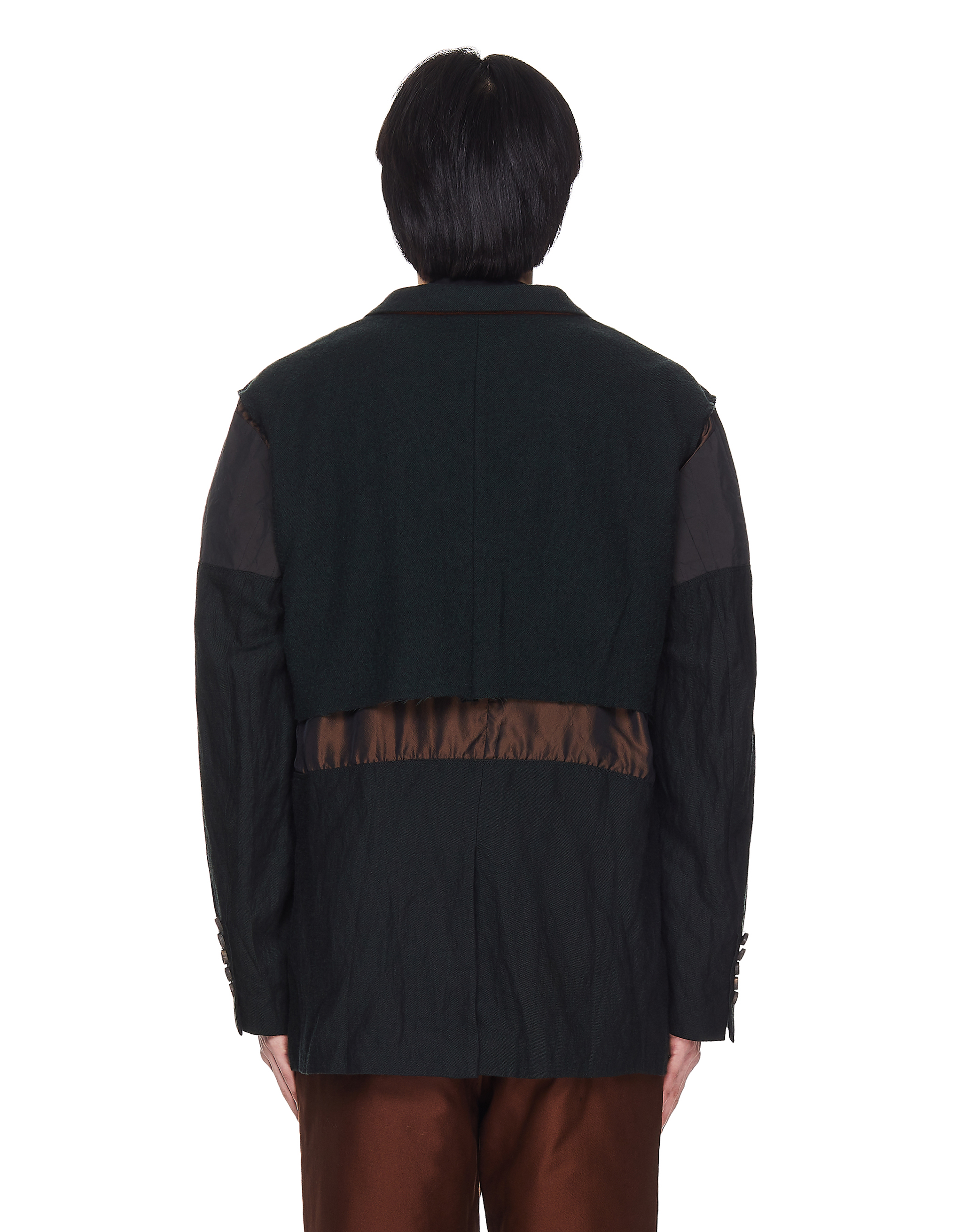 Пиджак с вырезом на двух пуговицах - Ziggy Chen OM203/0915/55 Фото 3