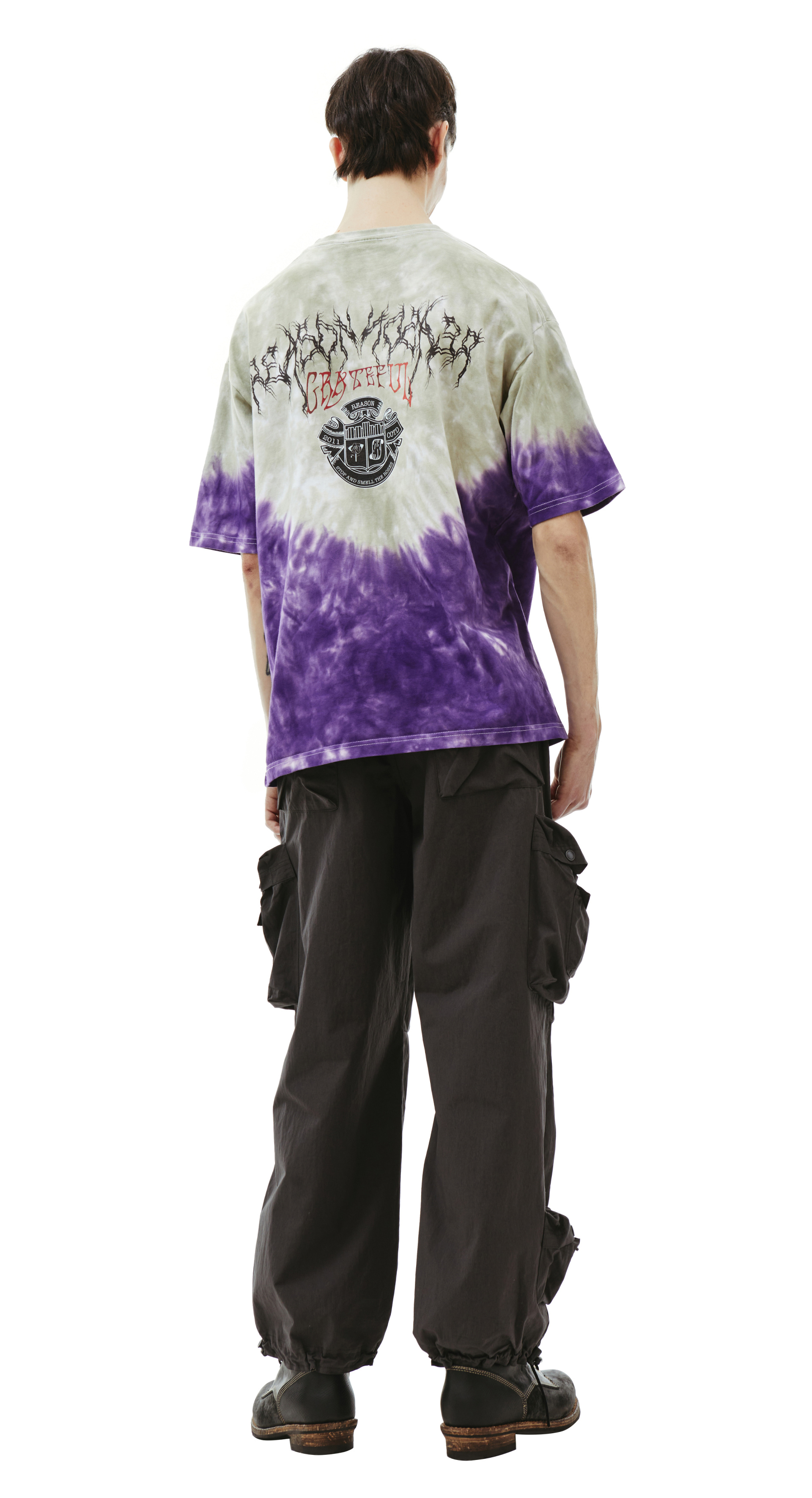 Children of the discordance Футболка тай дай с принтом