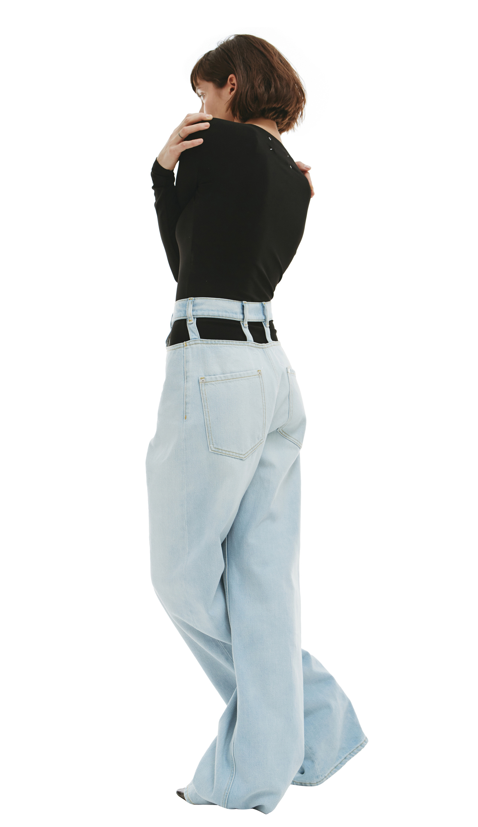 Maison Margiela Широкие джинсы
