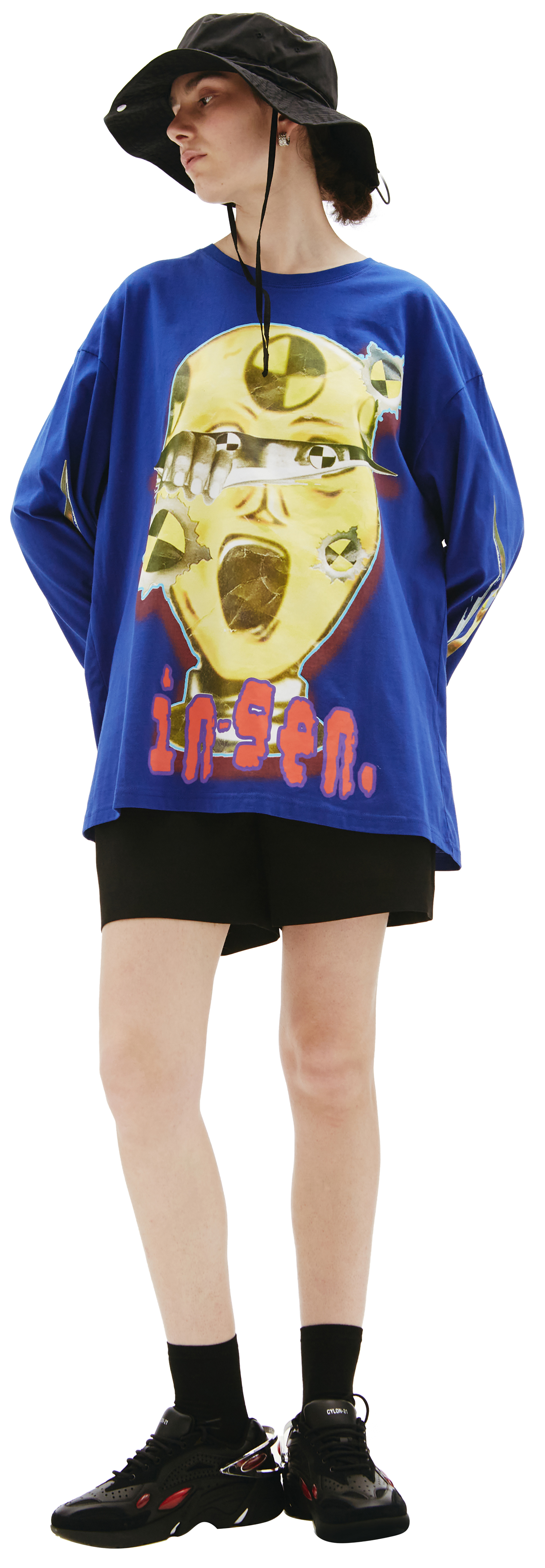 AWGE Синий лонгслив IN-GEN