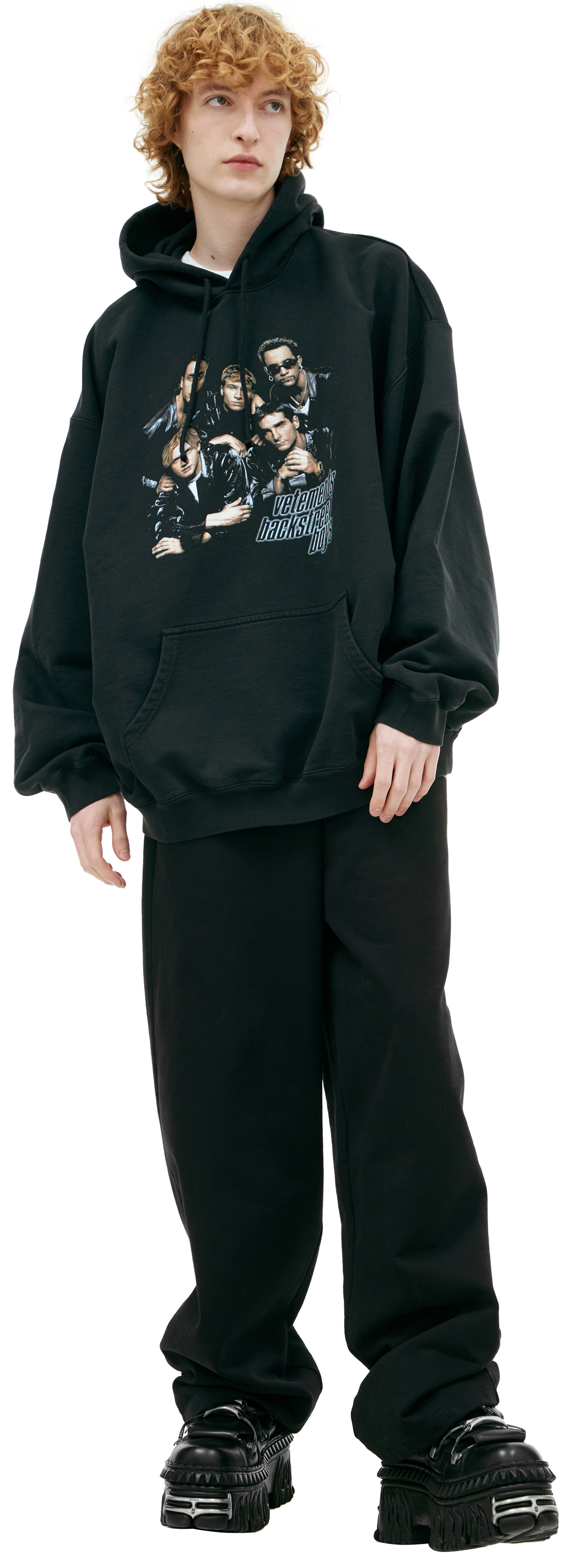 VETEMENTS Худи с принтом \'Backstreet Boys\'