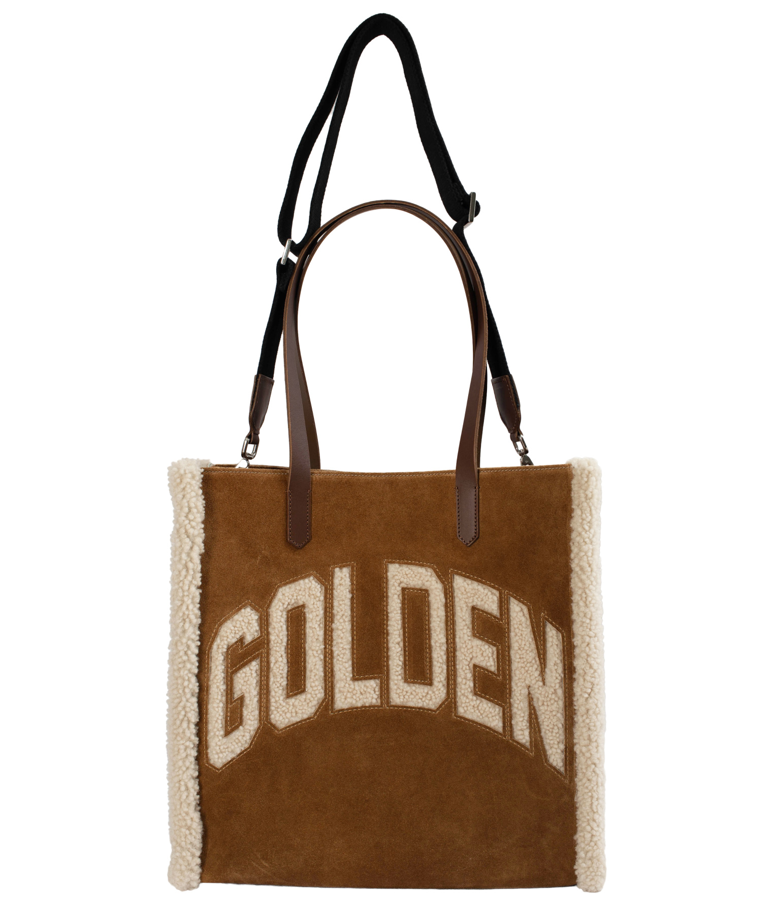 Golden Goose Сумка-тоут из овчины с логотипом