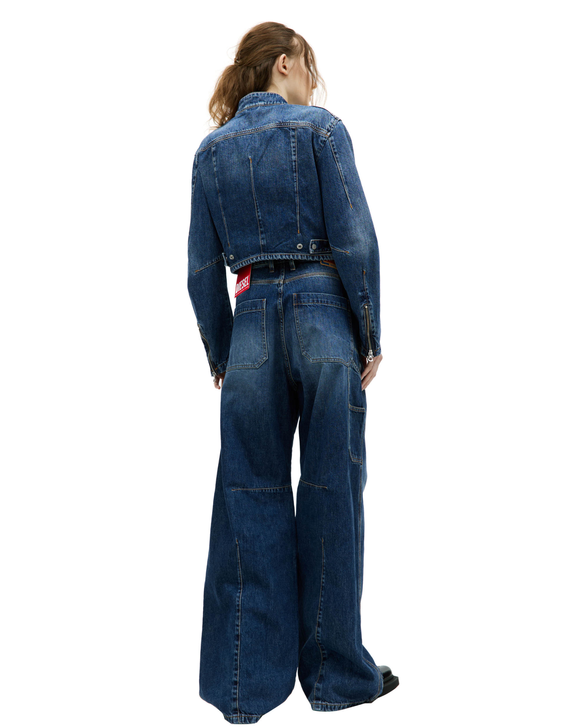 Diesel Джинсовая куртка на молнии