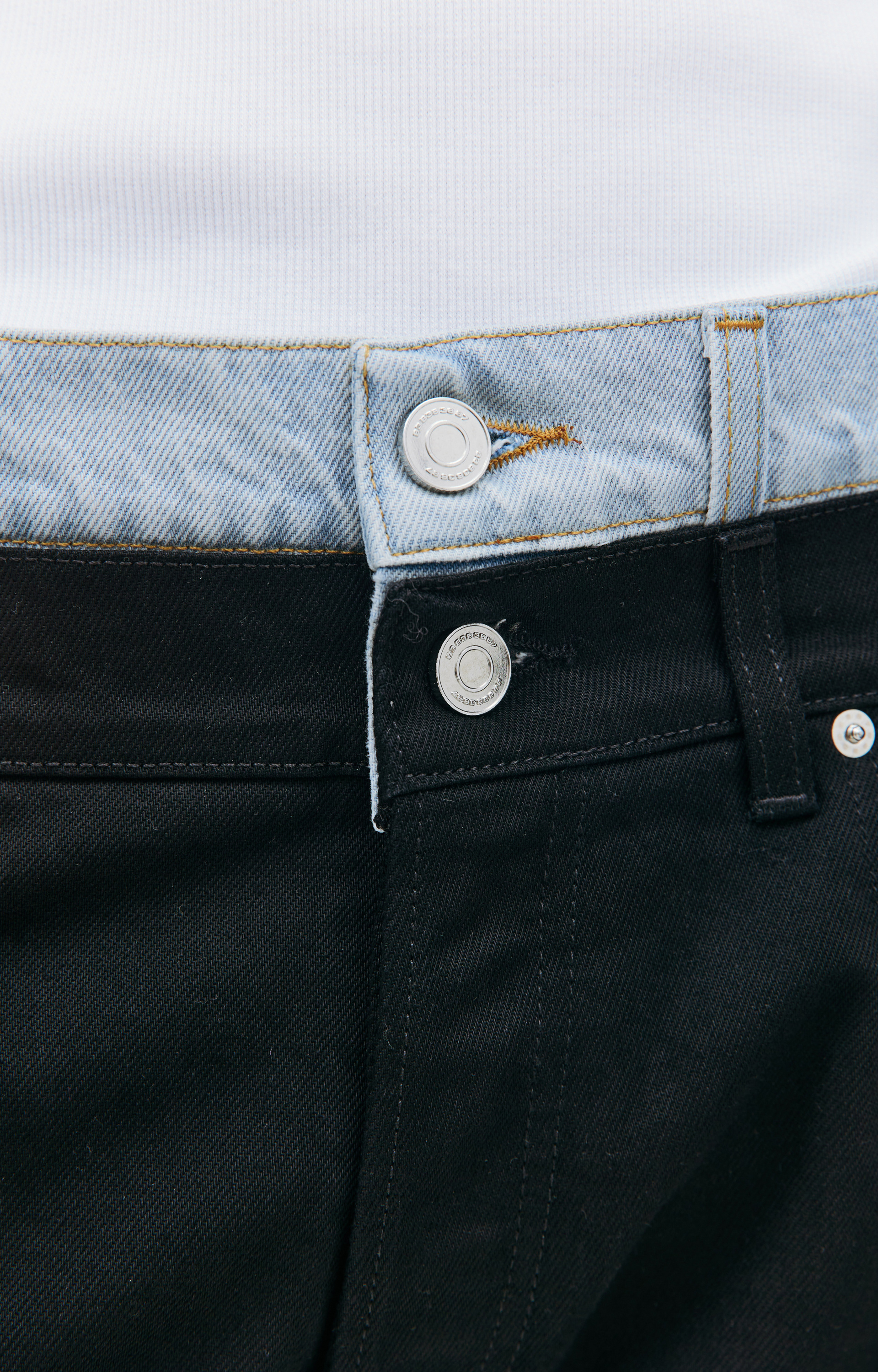 VTMNTS Джинсы с двойным поясом