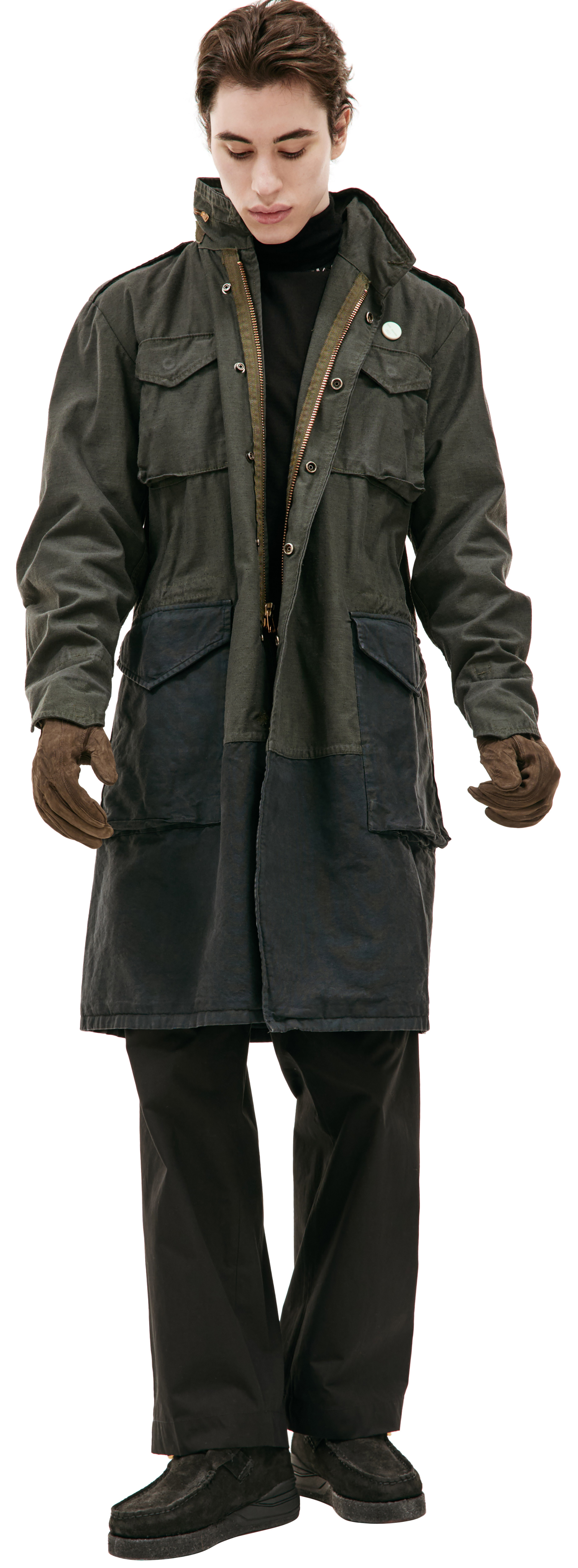 OAMC Пальто Re:Work с карманами