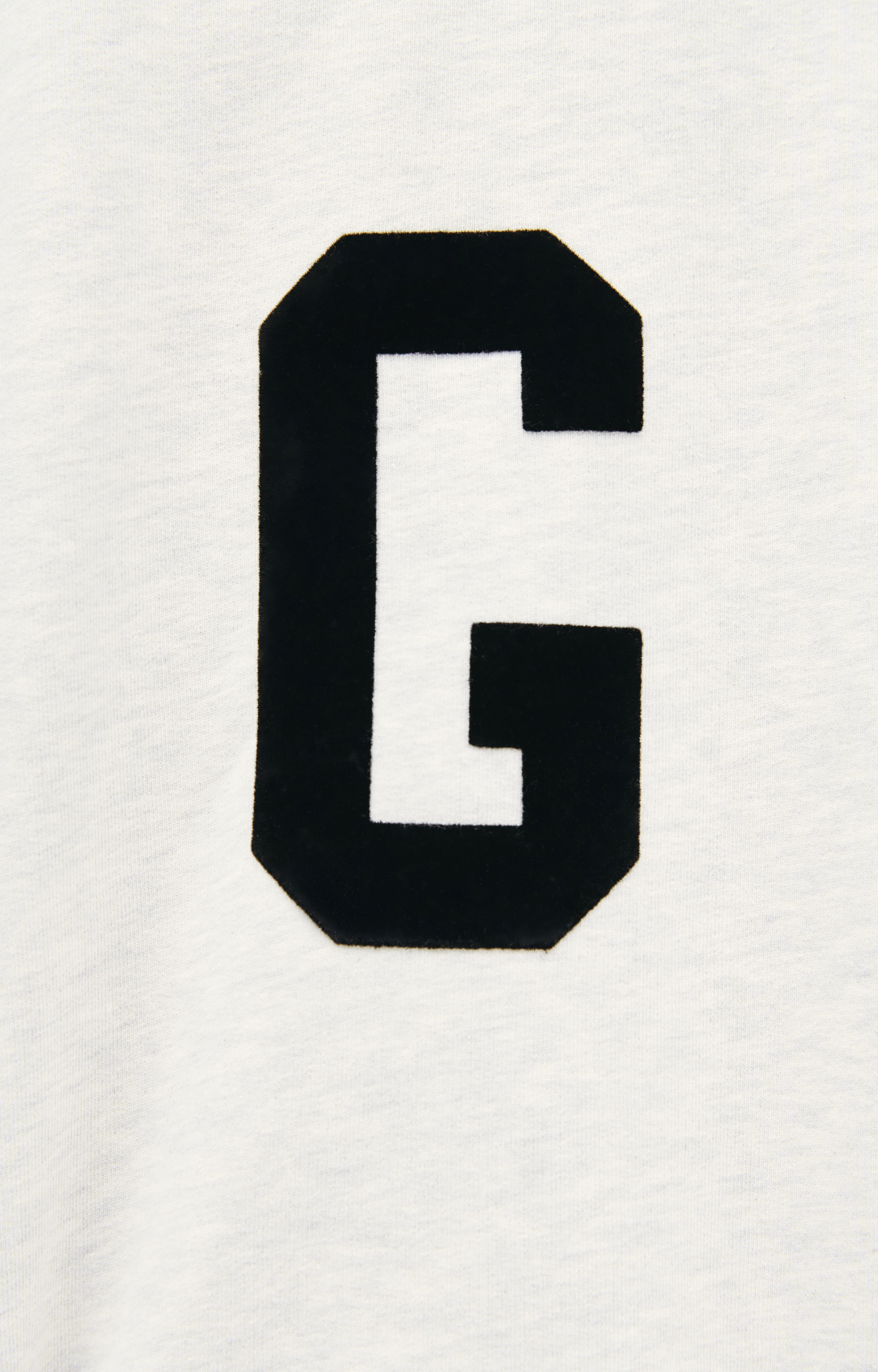 Fear of God Светло-серый свитшот с принтом