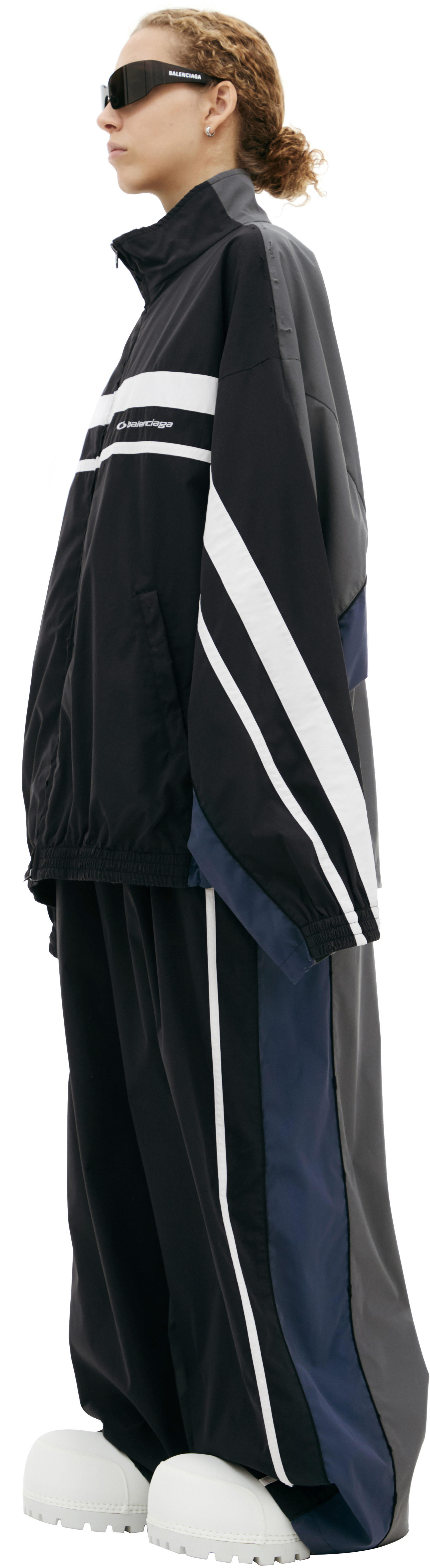 Balenciaga Черная куртка с логотипом