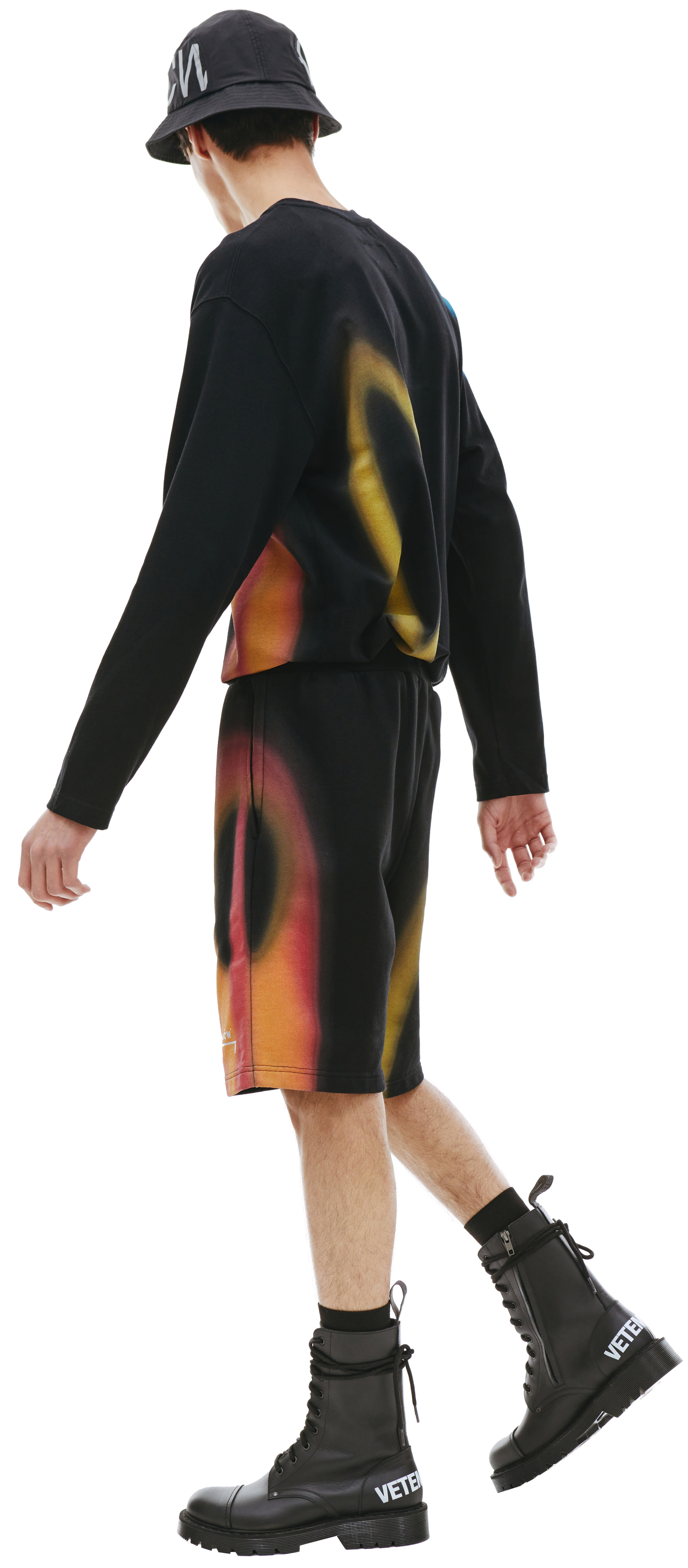 A-COLD-WALL* Шорты с градиентным принтом