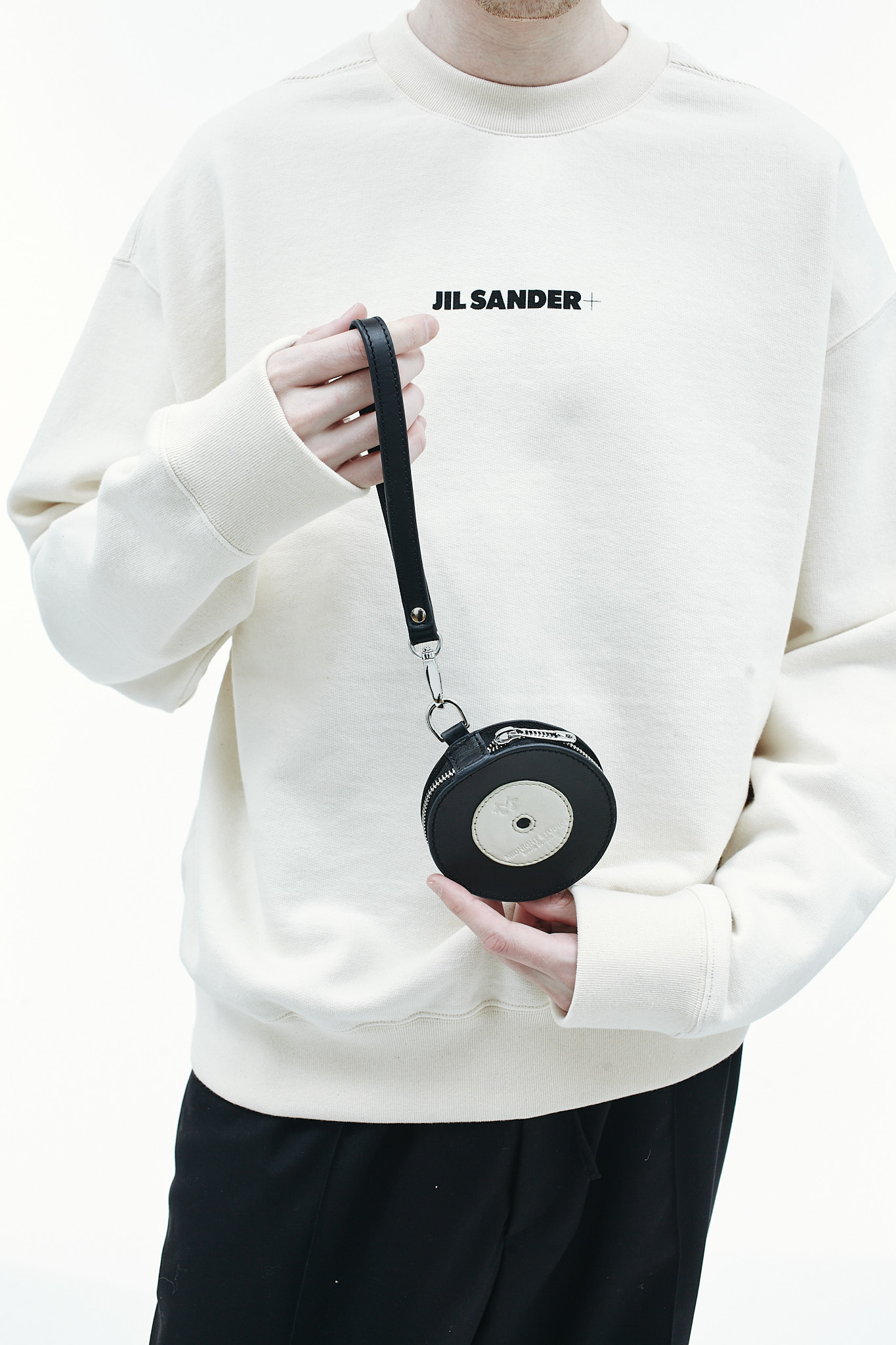 Midnight Studios Кожаная сумка в виде пластинки