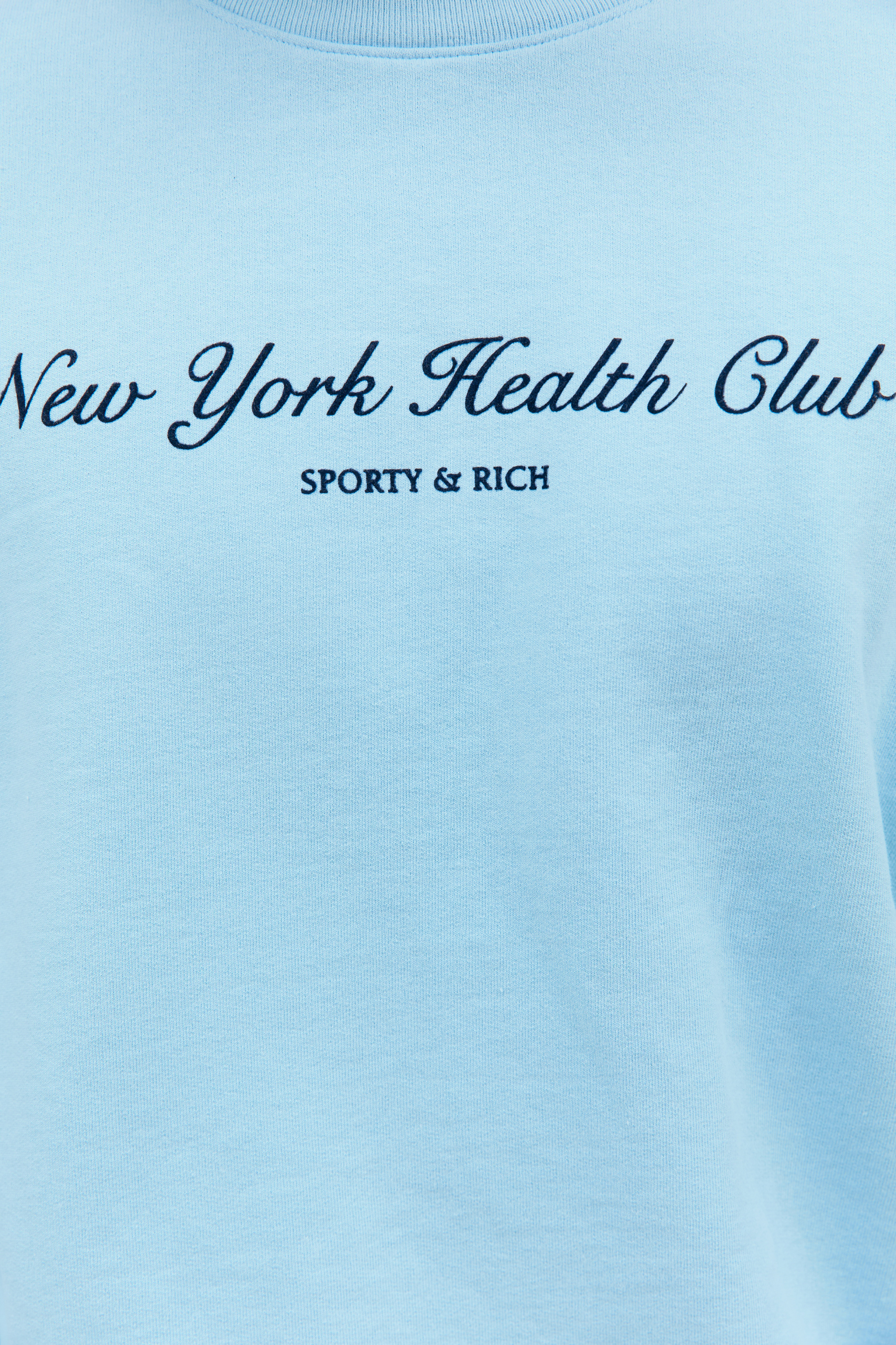 SPORTY & RICH Свитшот с принтом \'NY Health Club\'