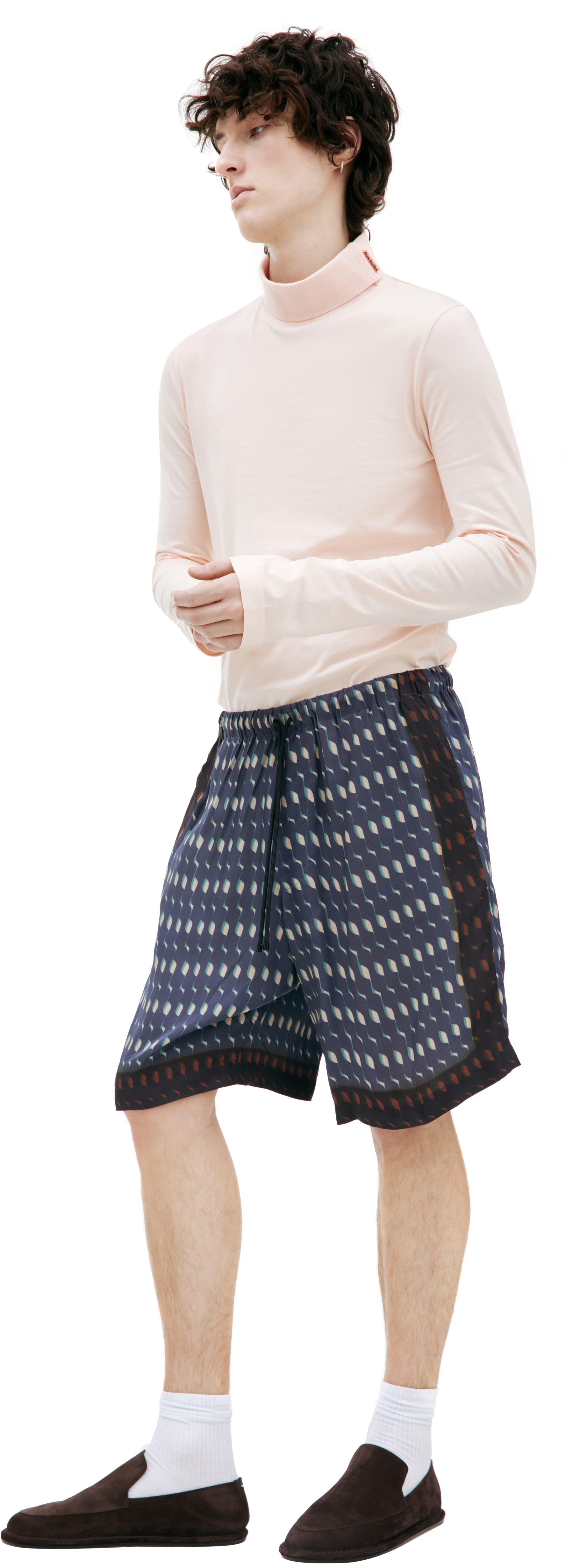 Dries Van Noten Шорты с монопринтом