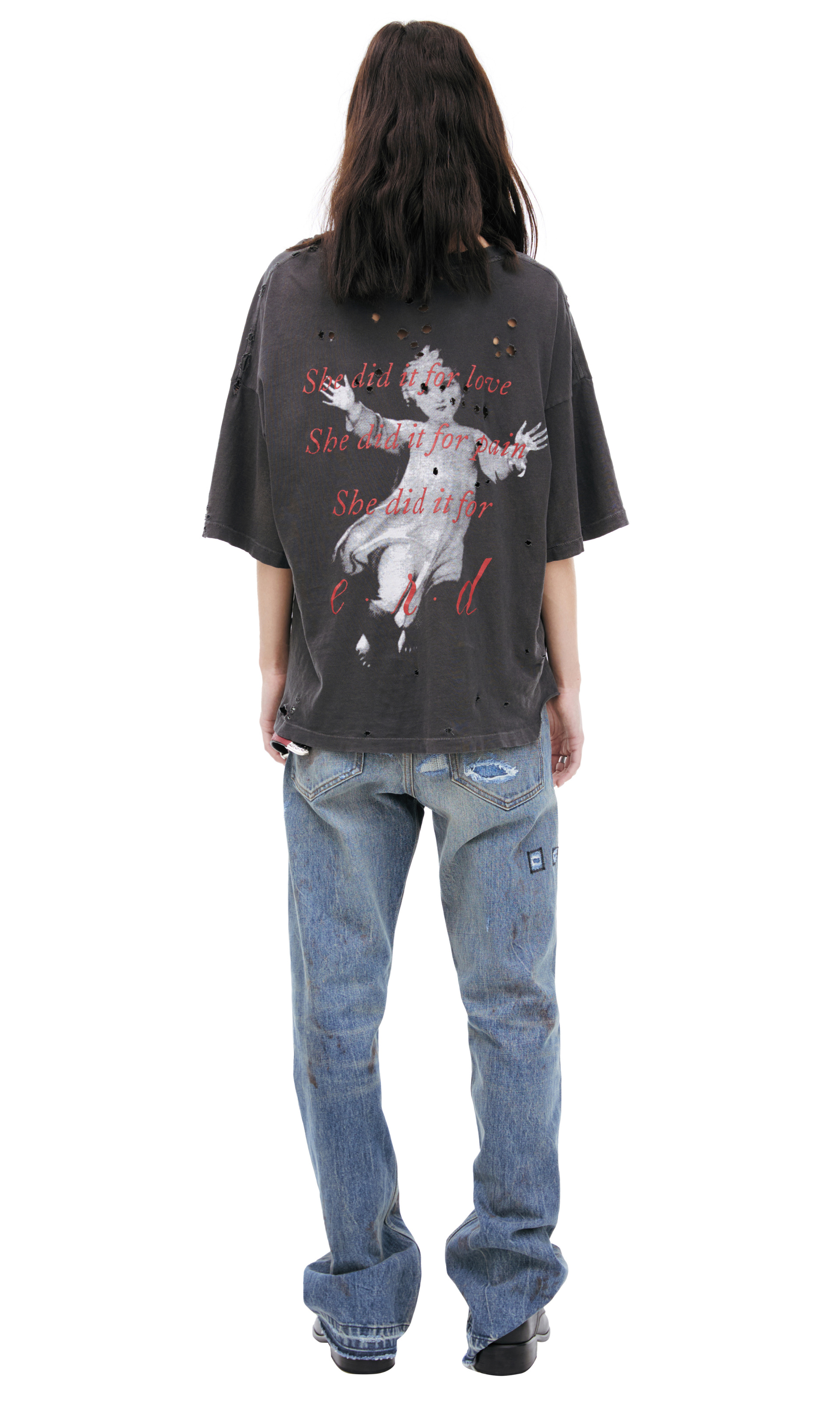 Enfants Riches Déprimés Футболка Well Of Loneliness Dirty Charcoal