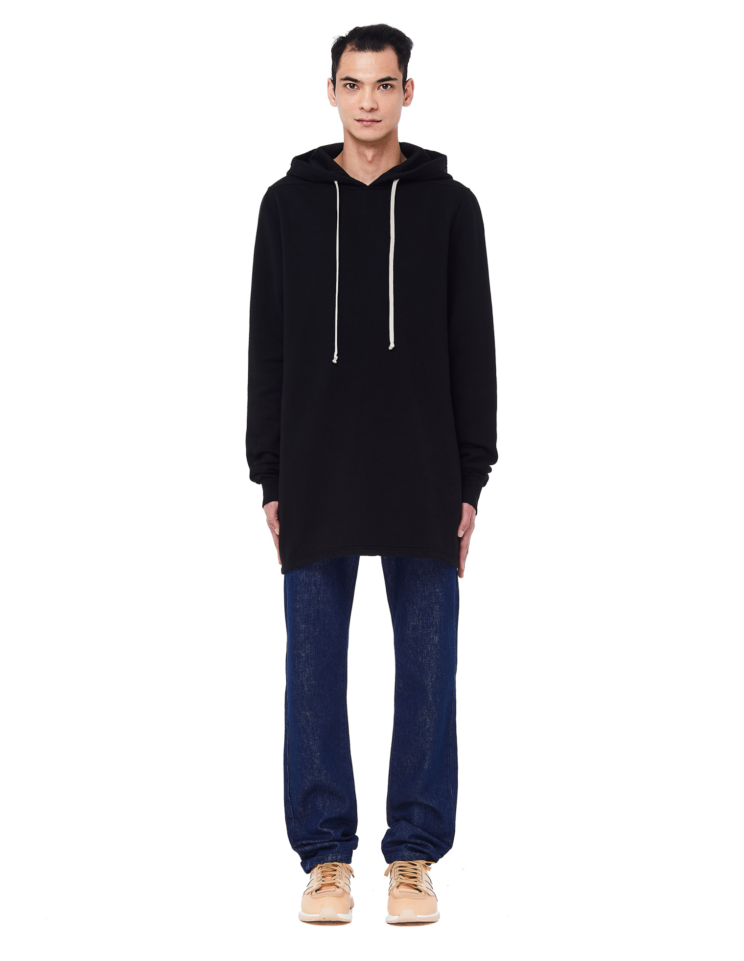 DRKSHDW by Rick Owens Хлопковое худи оверсайз