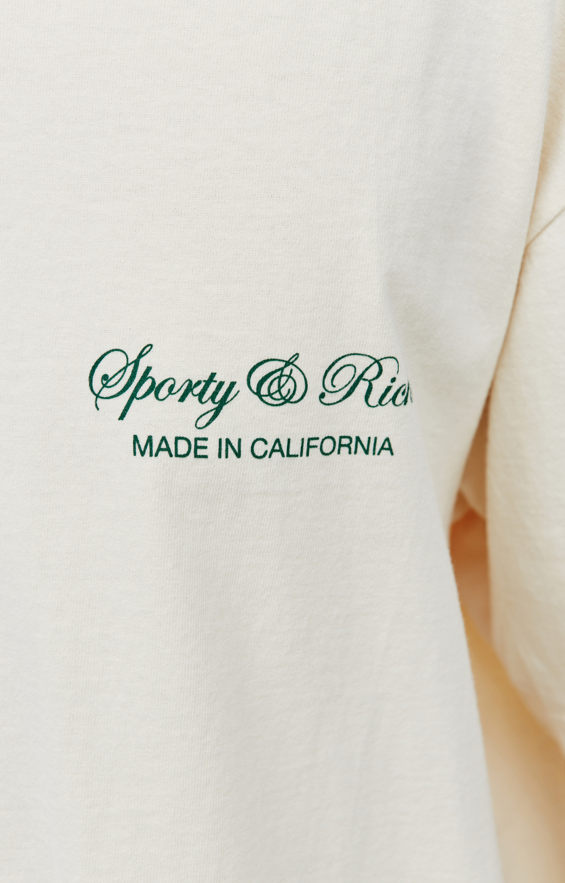 SPORTY & RICH Футболка с принтом Eat Lots of fruits