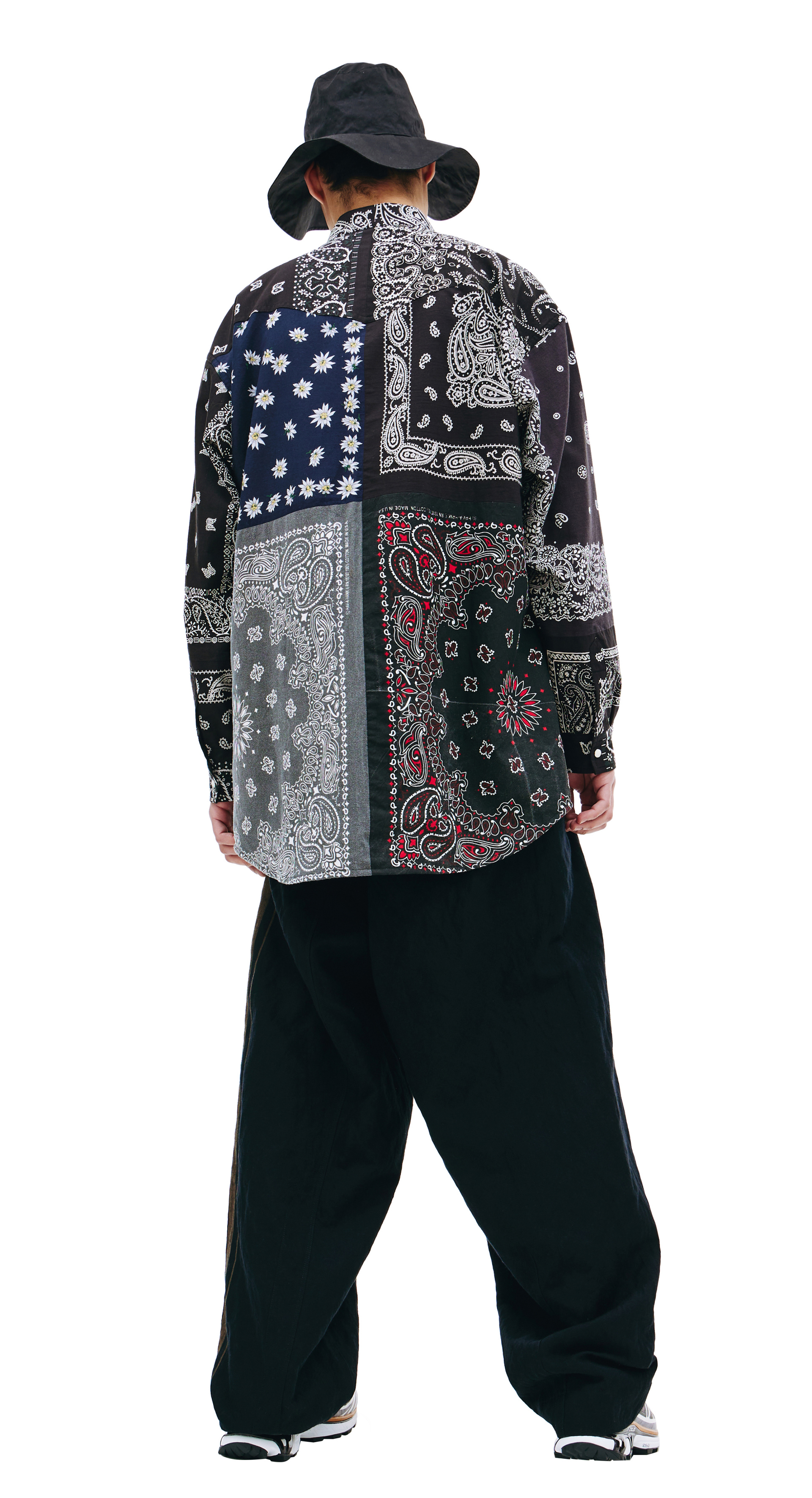 Children of the discordance Рубашка из бандан в стиле пэтчворк