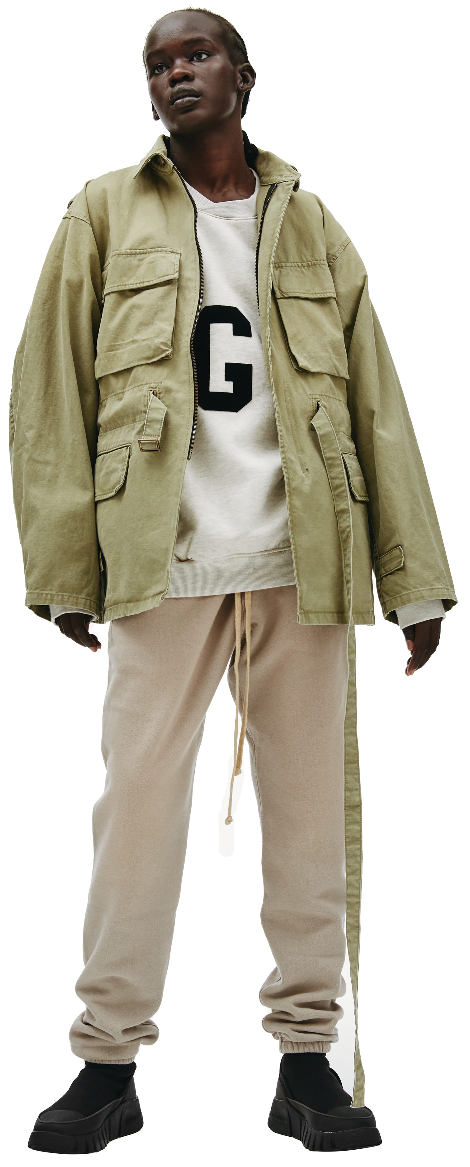 Fear of God Куртка из хлопка в армейском стиле