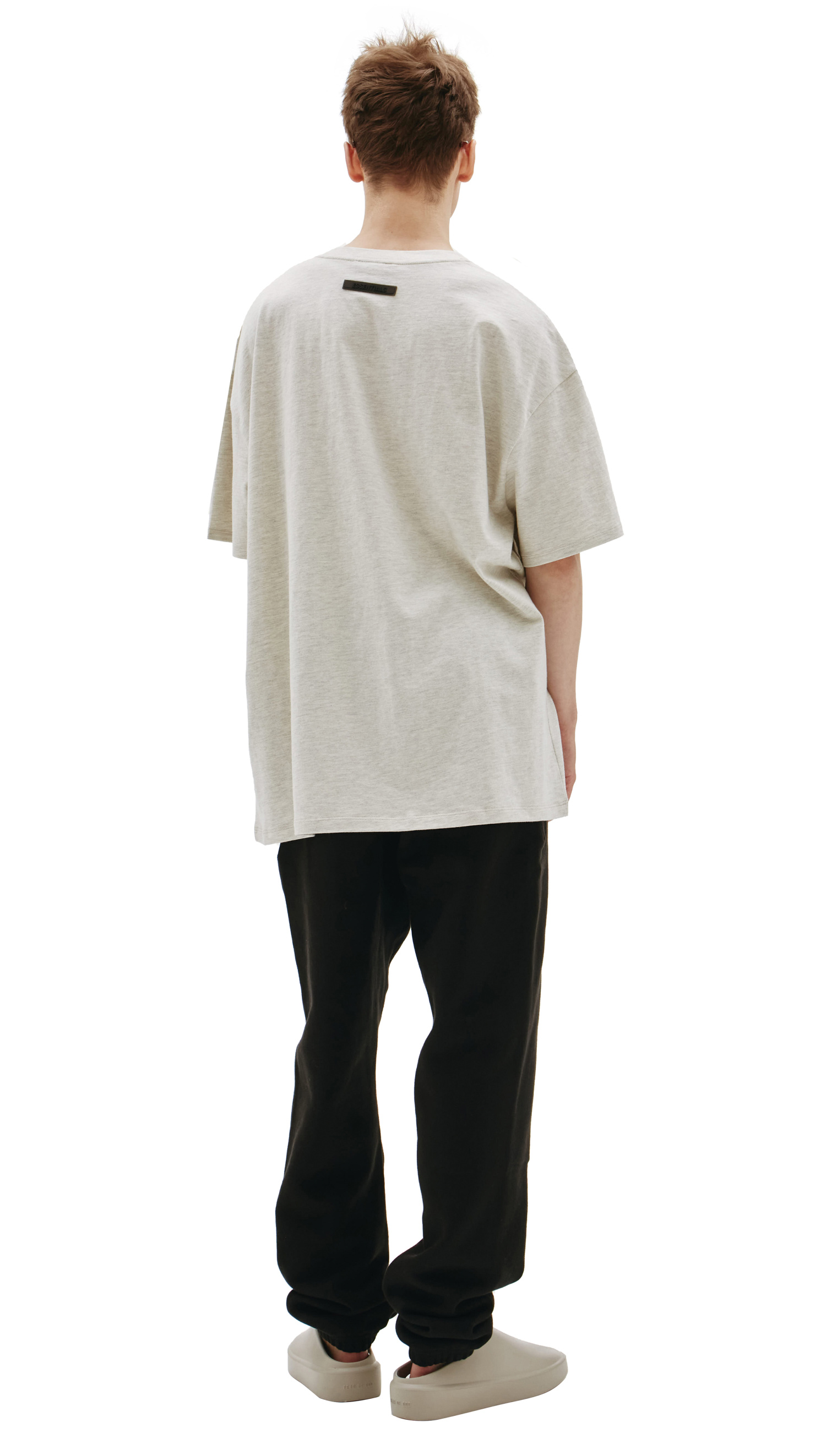 Fear of God Essentials Хлопковая футболка с логотипом