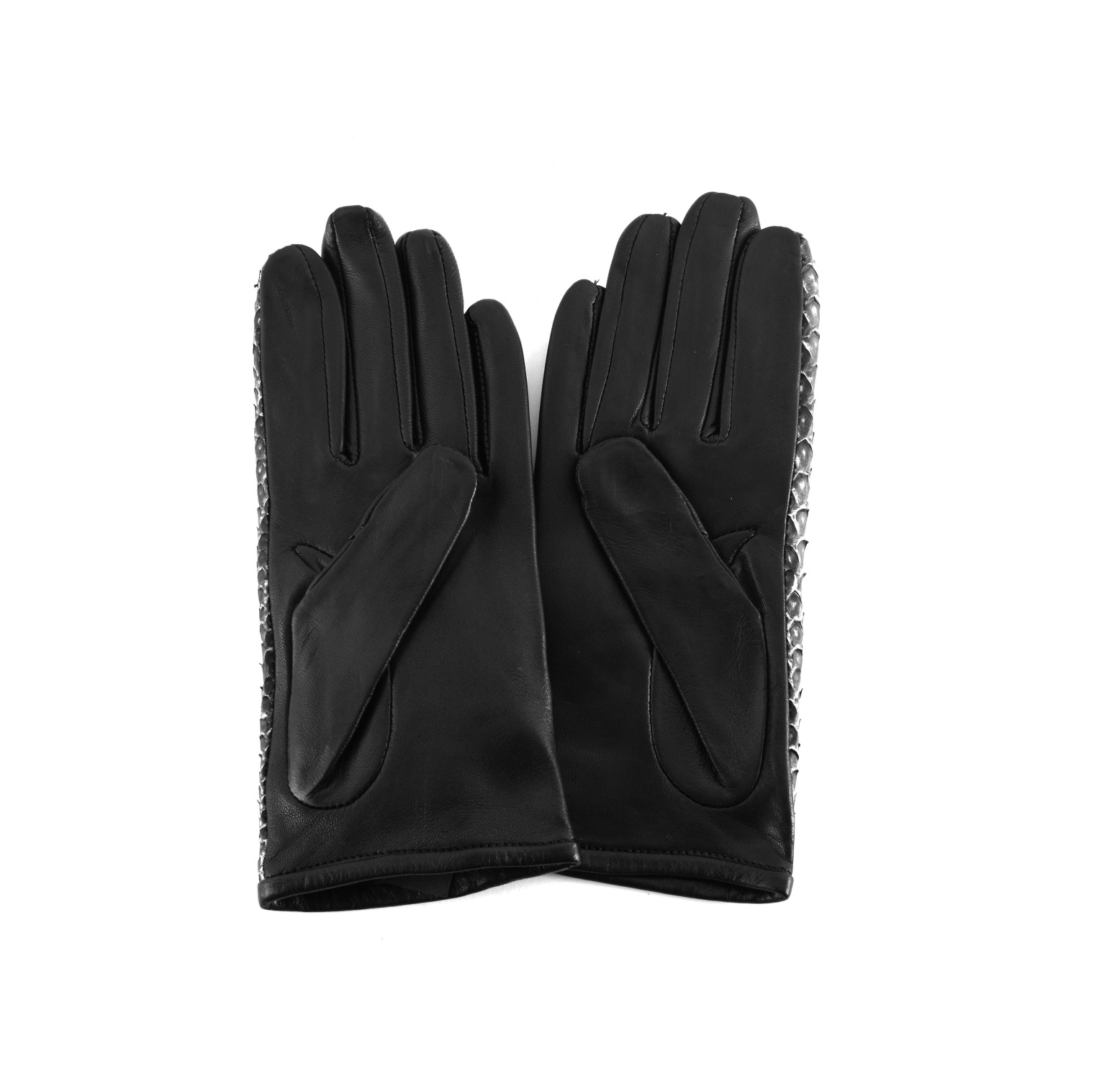 Haider Ackermann Перчатки из кожи питона