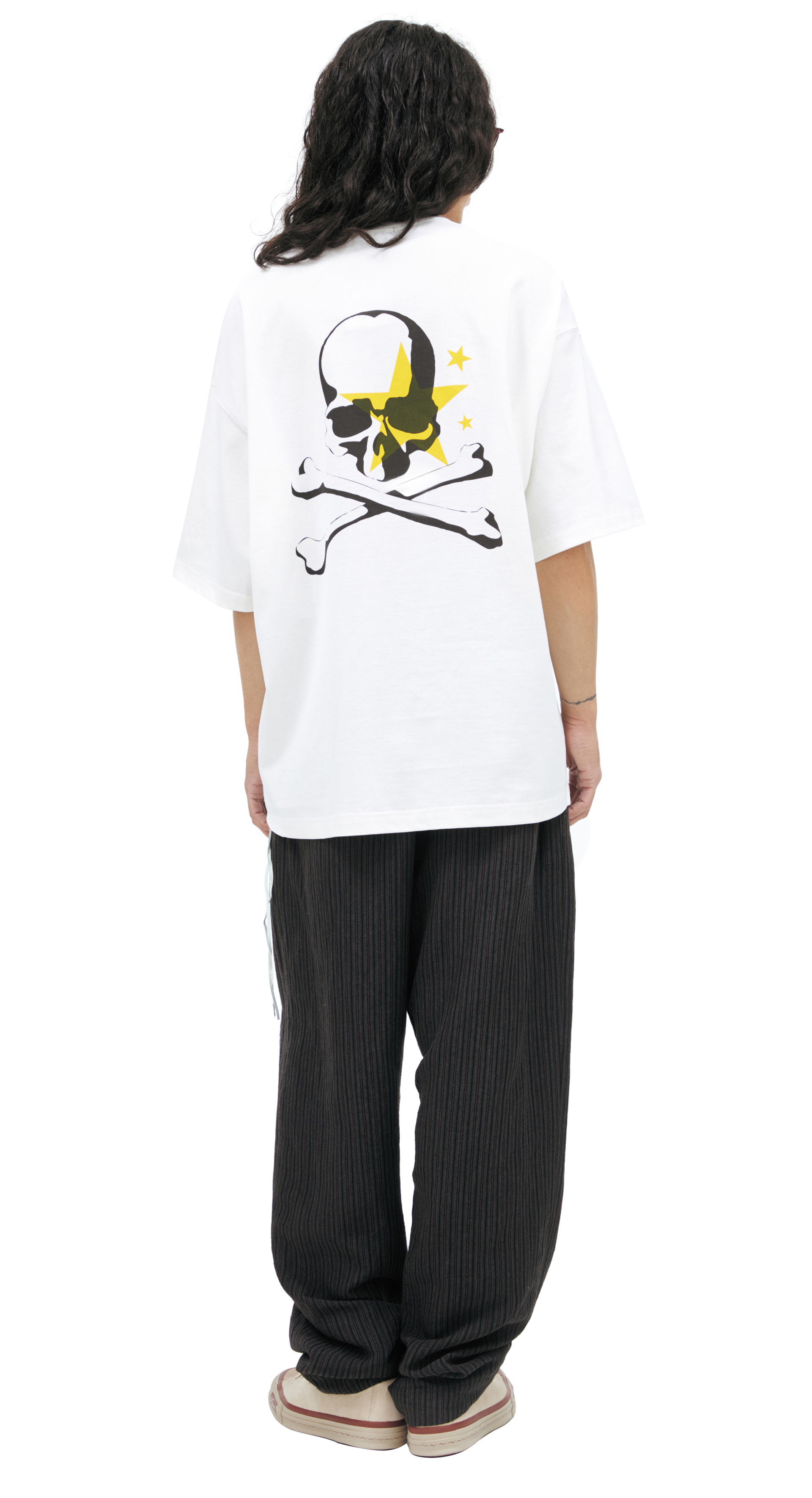 Mastermind WORLD Белая футболка с принтом