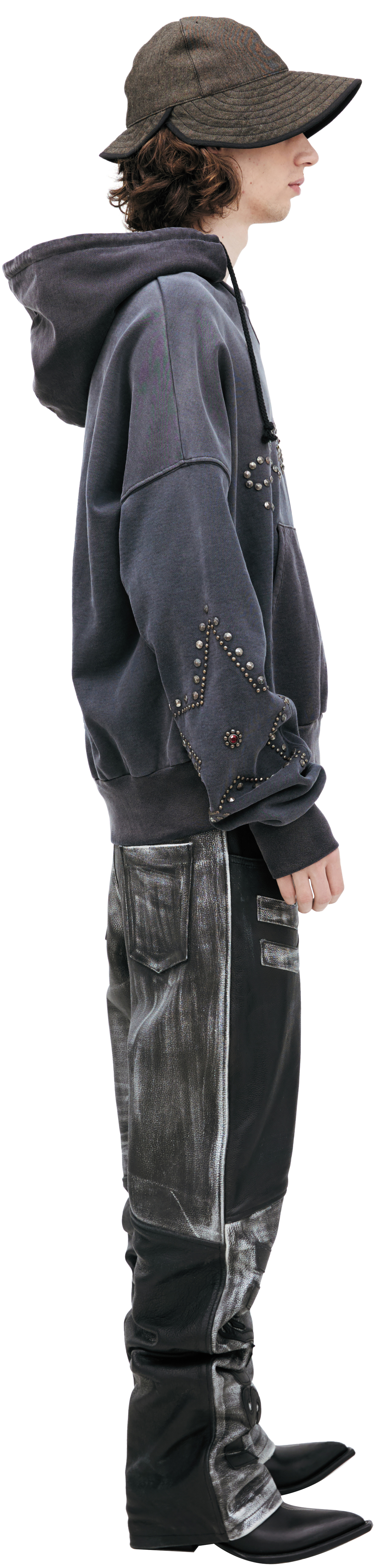 Satoshi Nakamoto Худи с логотипом из страз