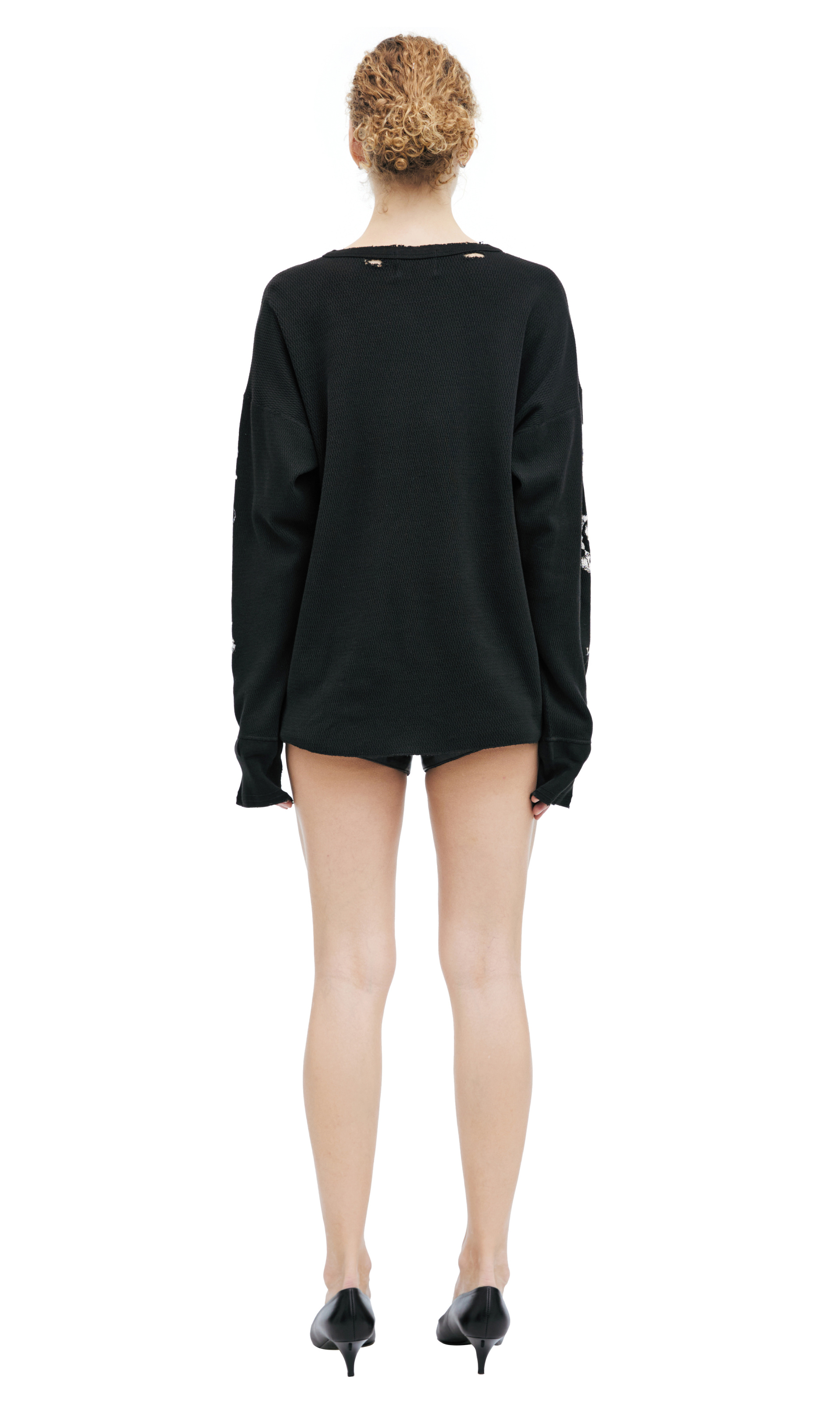 Enfants Riches Déprimés Лонгслив с вышивкой на рукавах