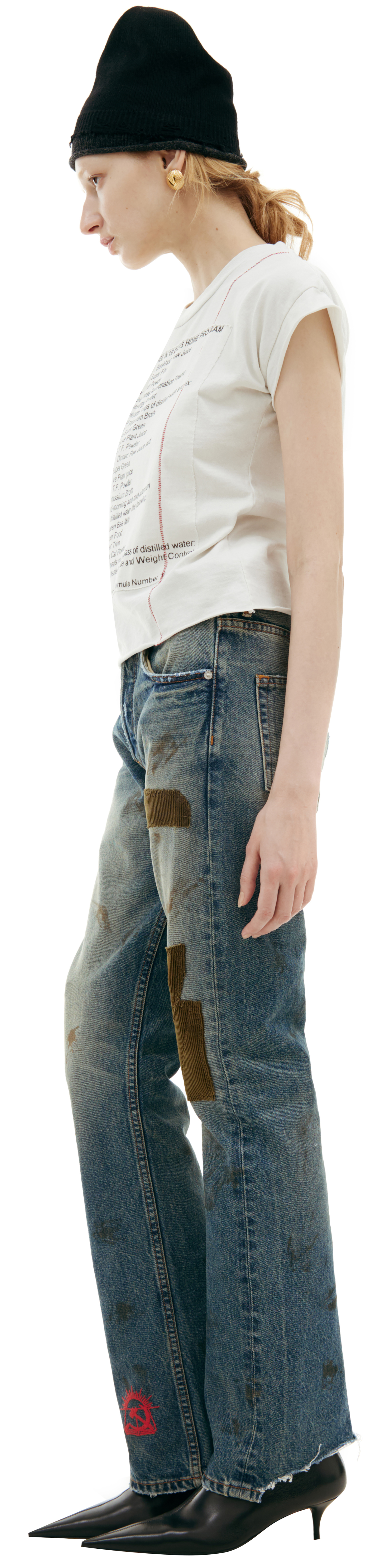 Enfants Riches Déprimés Белая футболка с принтом