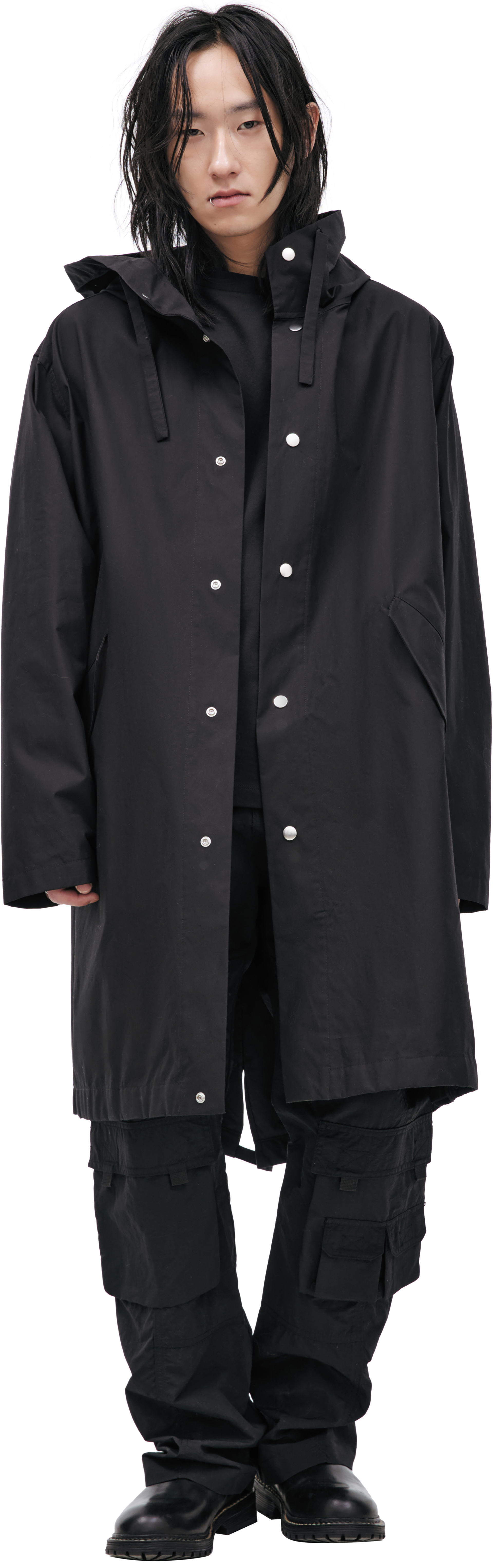 Jil Sander Парка с логотипом