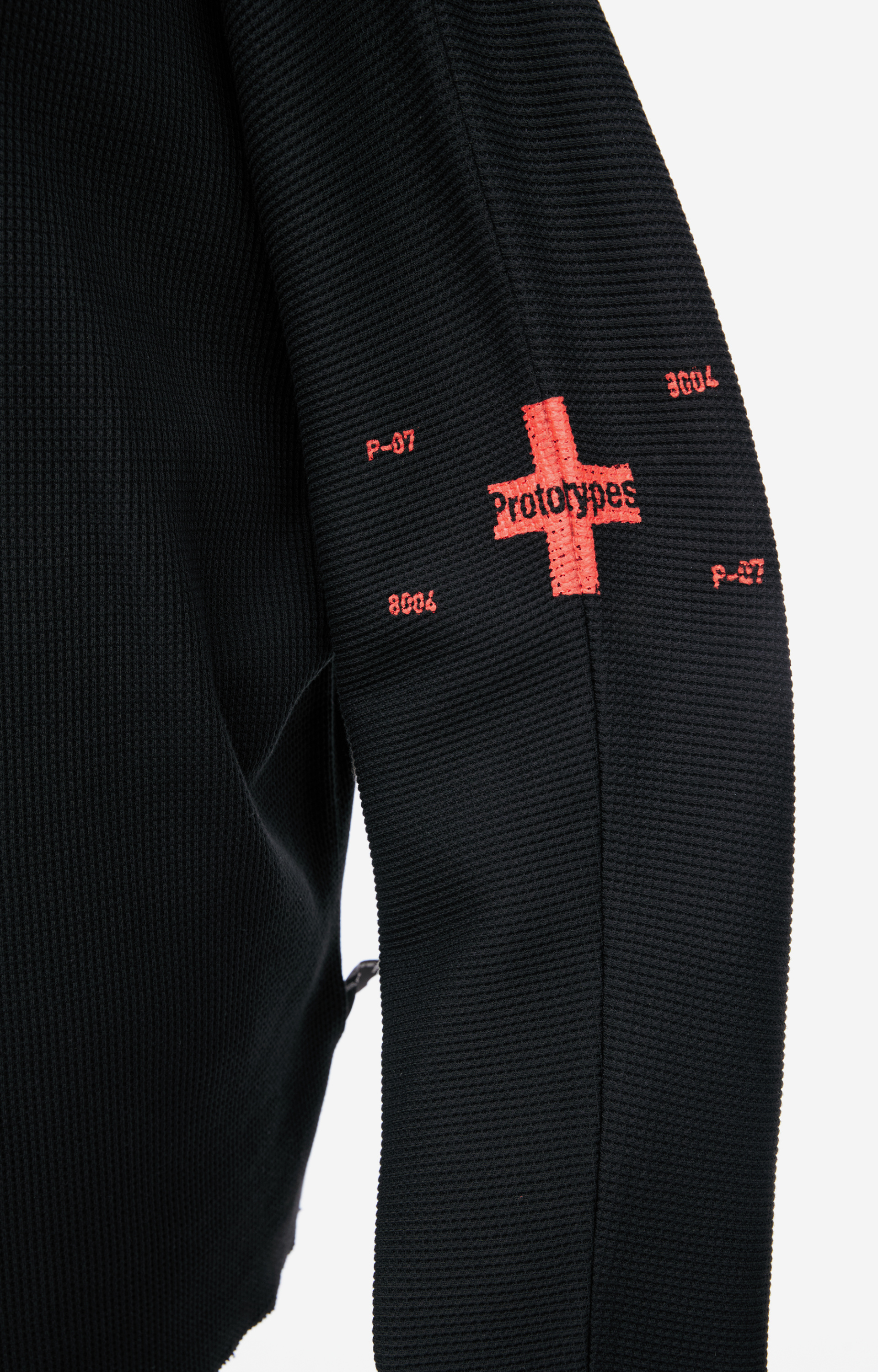 PROTOTYPES Худи с вышивкой на рукавах