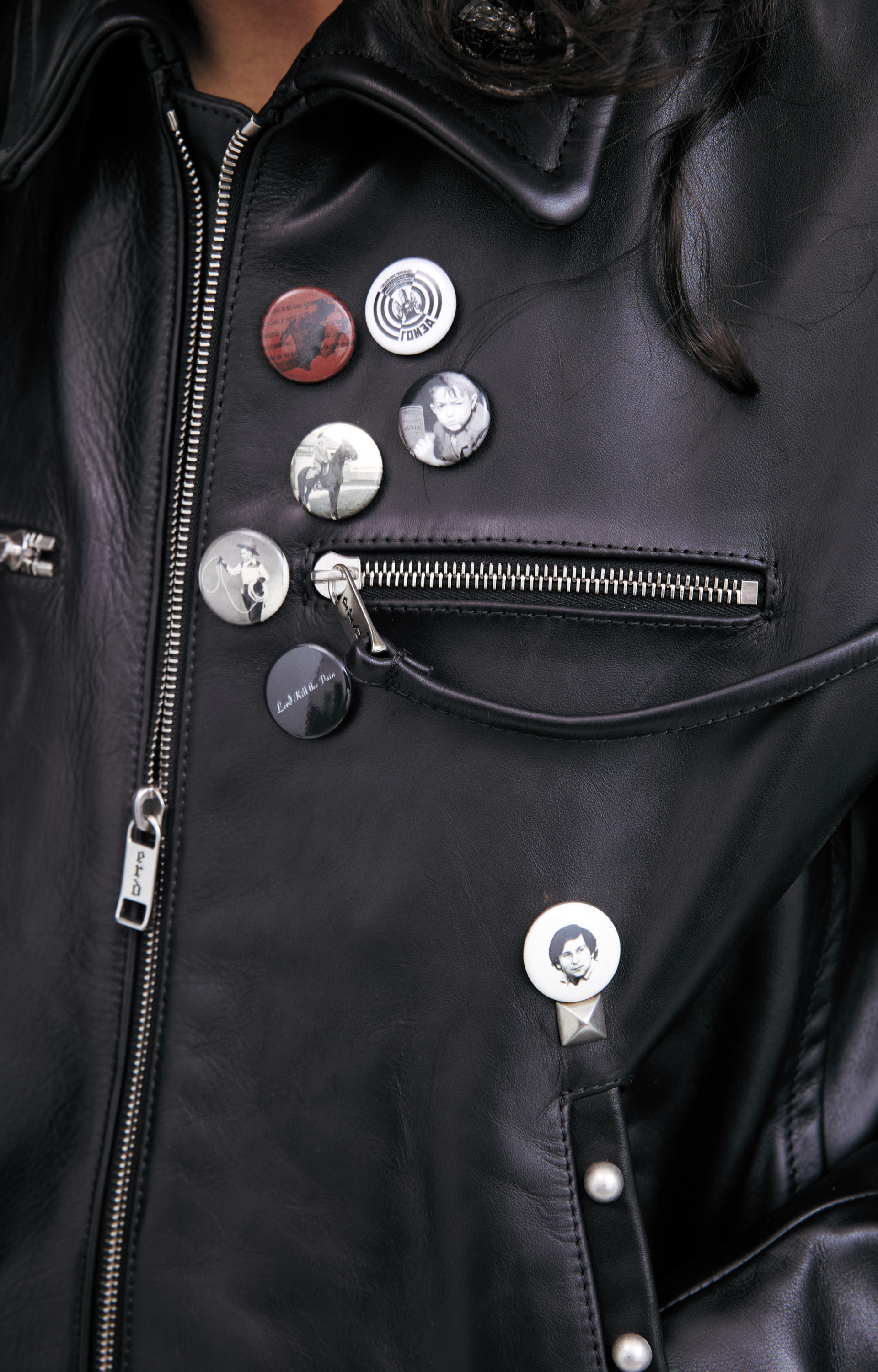 Enfants Riches Déprimés Кожаная куртка