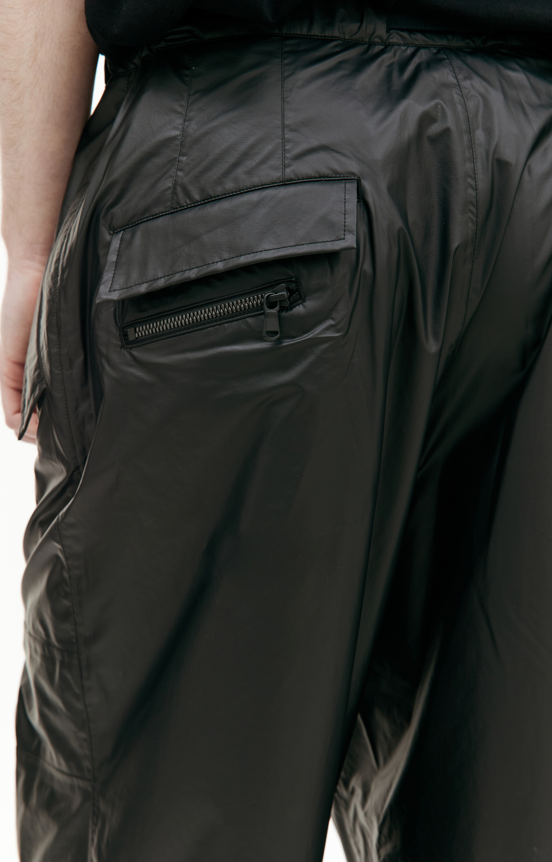 The Viridi-Anne Нейлоновые брюки с молниями