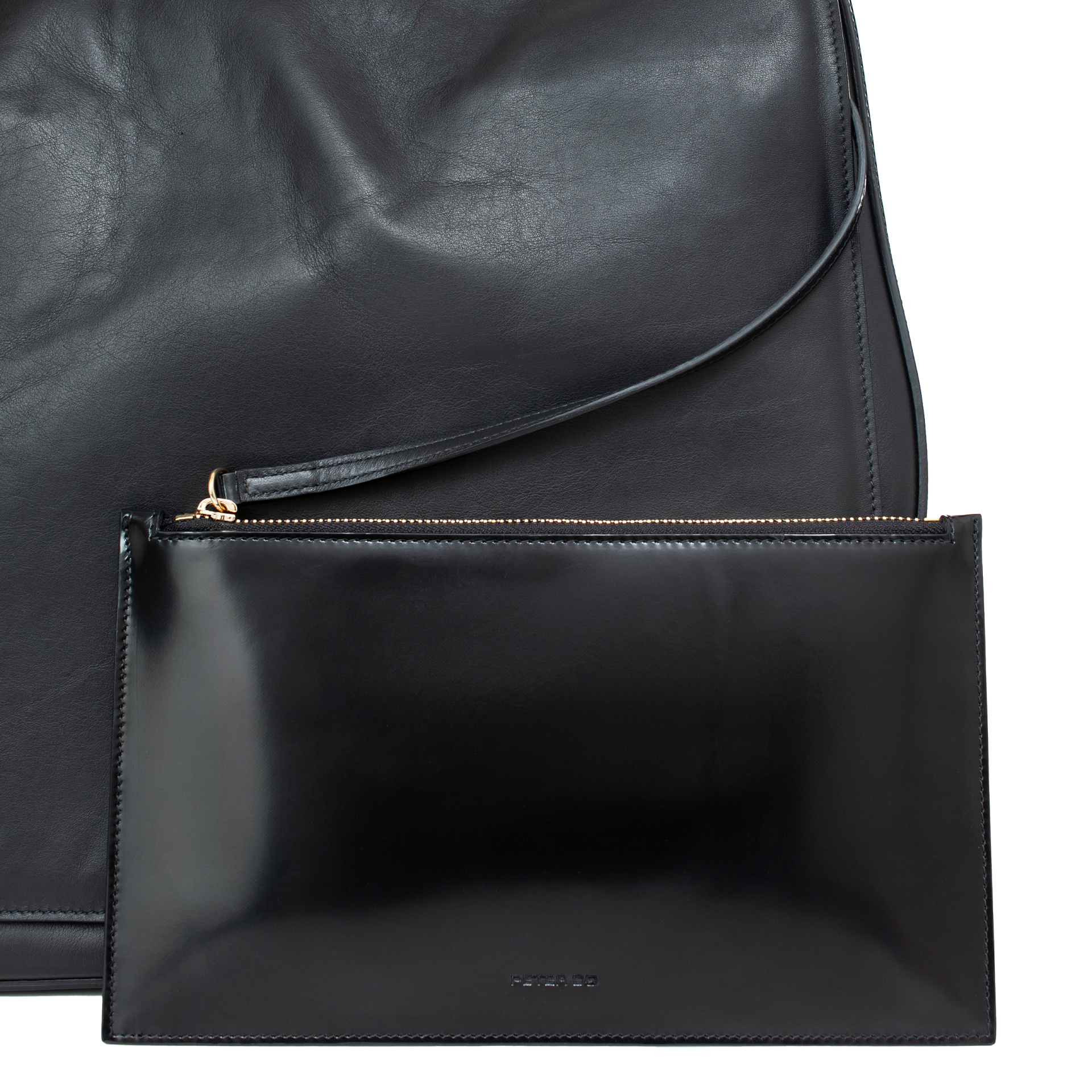 PETER DO Кожаная сумка Dumpling Large