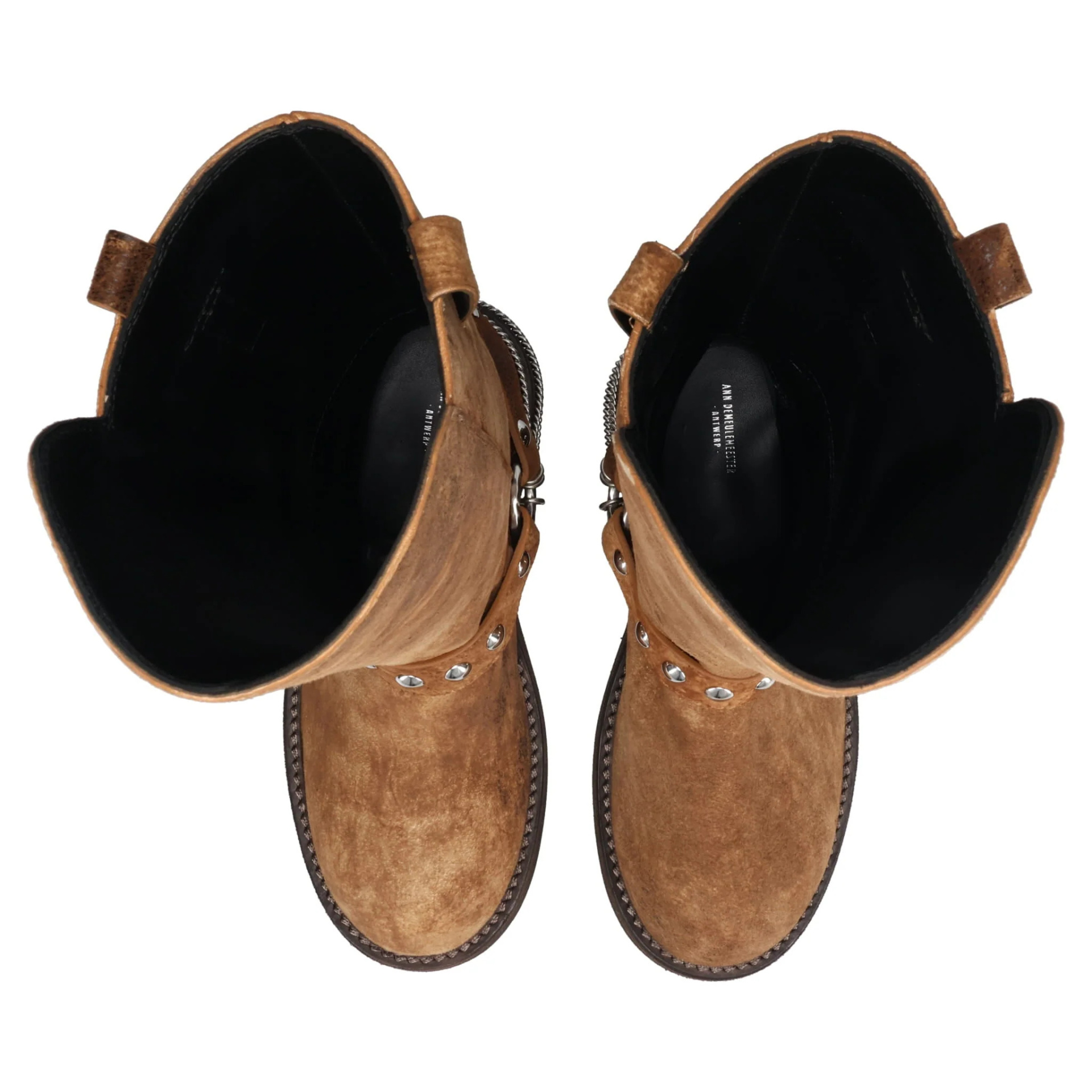Ann Demeulemeester Сапоги на низком каблуке EDEED RIDING