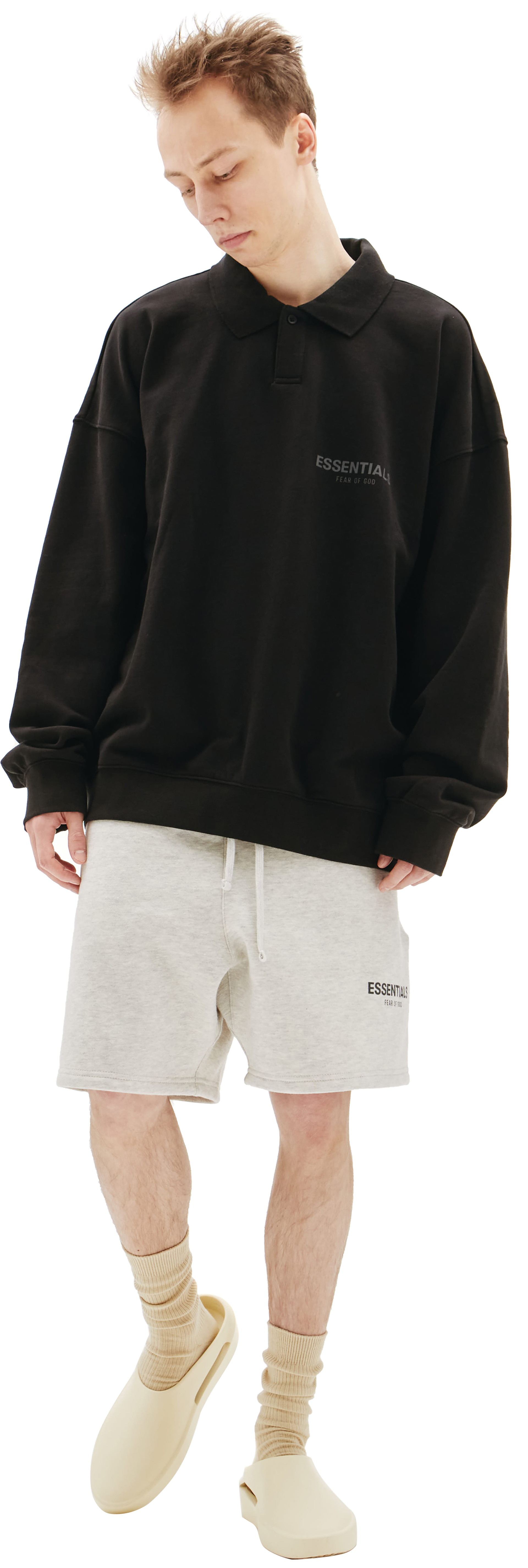 Fear of God Essentials Поло с длинным рукавом