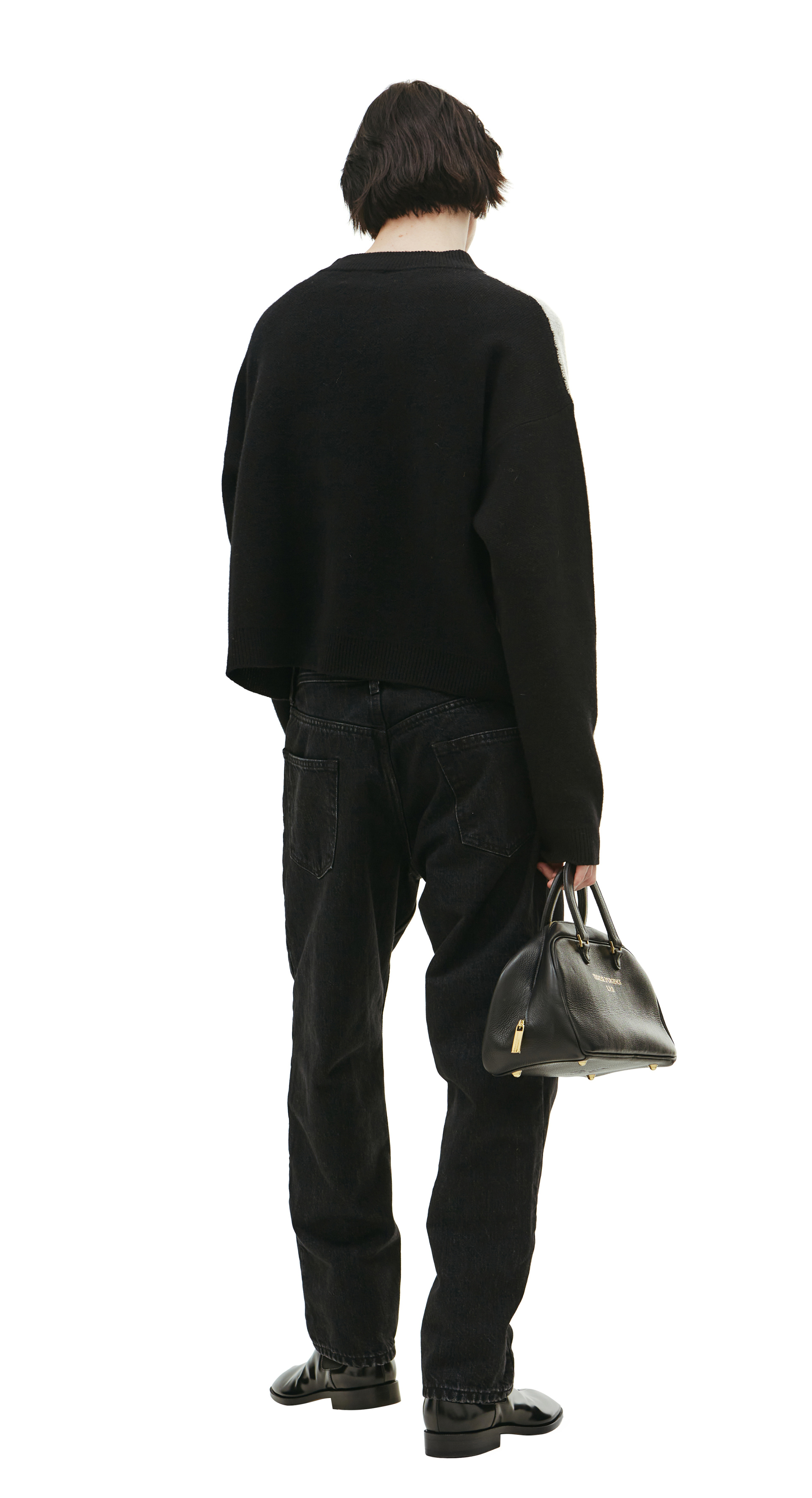 Enfants Riches Déprimés Укороченный свитер Enfans из шерсти