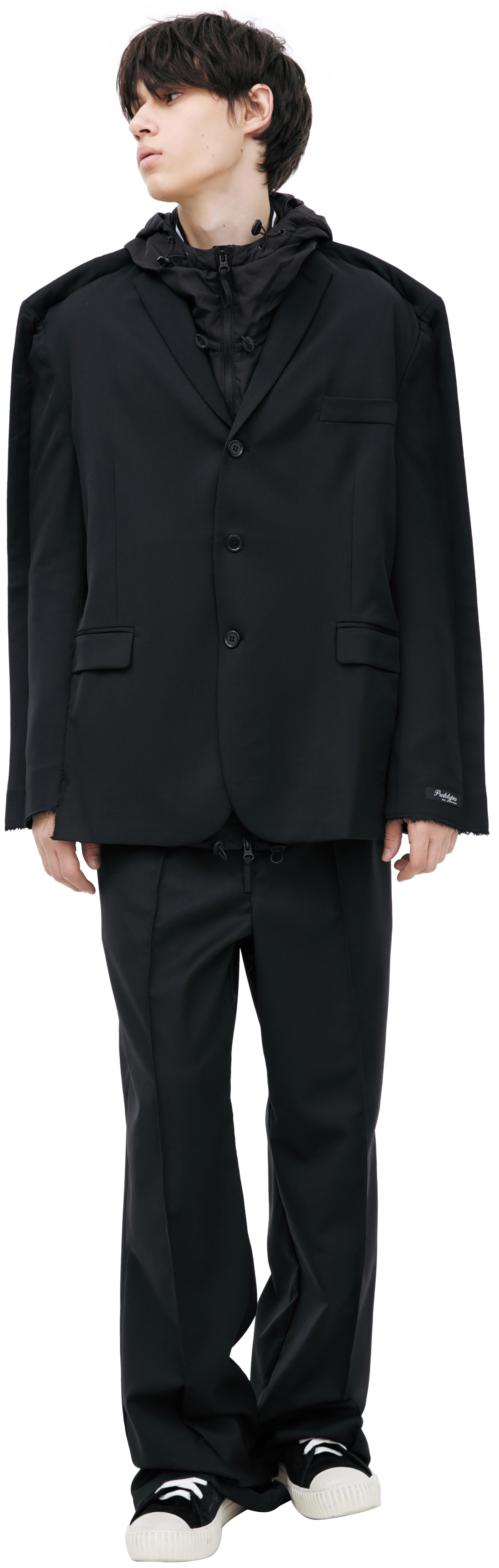 PROTOTYPES Пиджак с необработанными краями