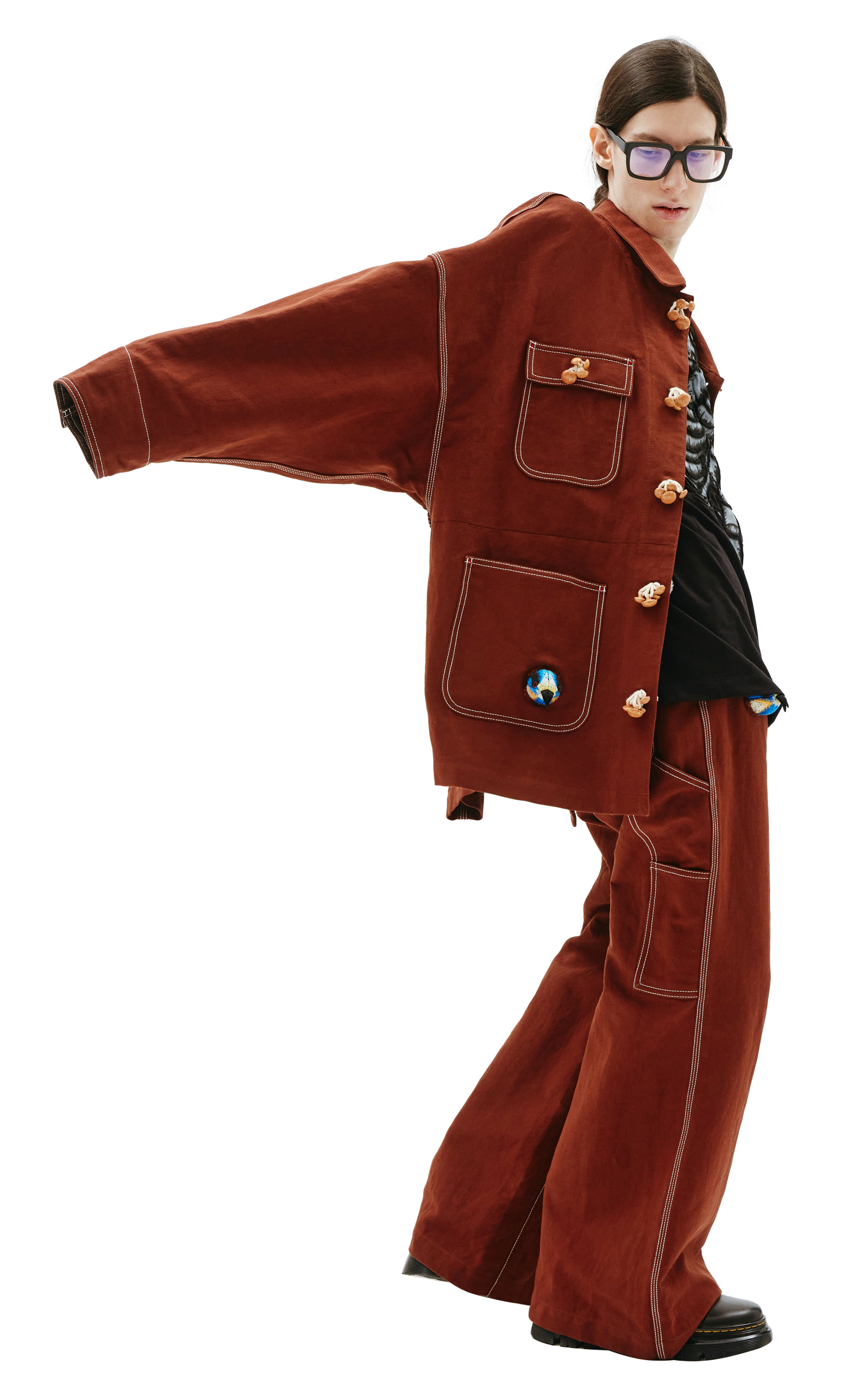 Doublet Куртка с декоративными пуговицами