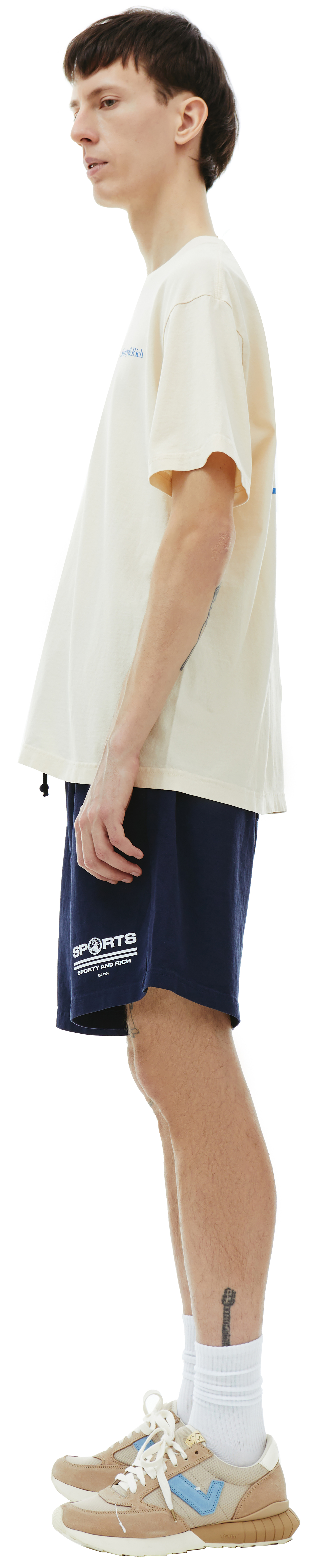 SPORTY & RICH Футболка с принтом Health is Wealth