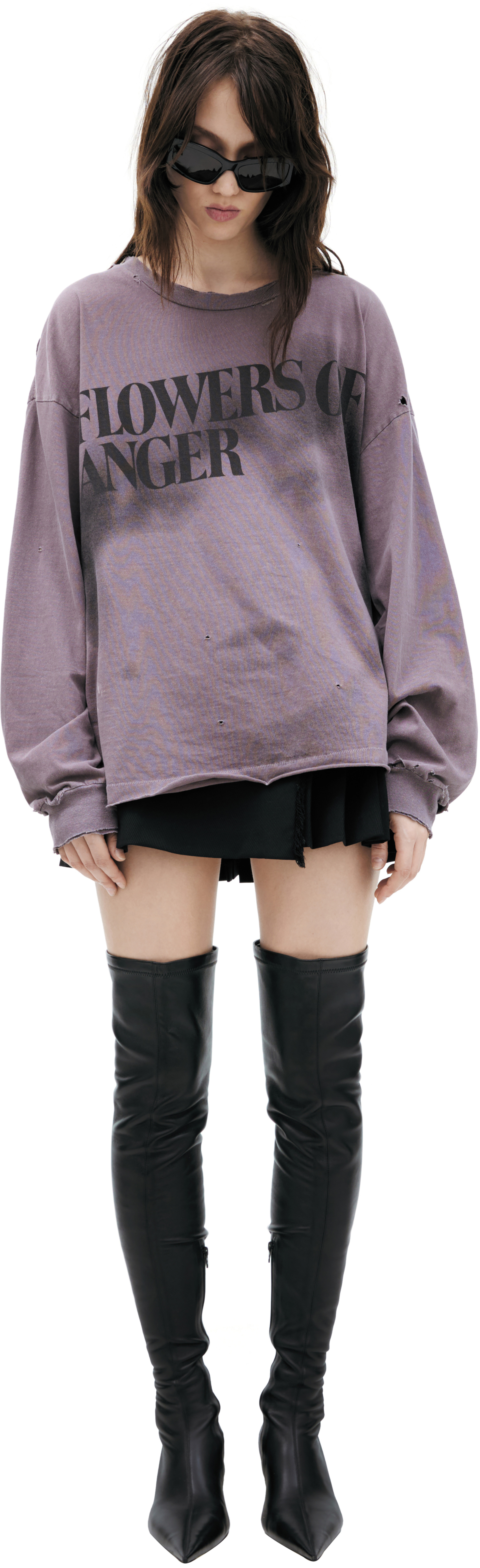 Enfants Riches Déprimés Лонгслив flowers of Anger