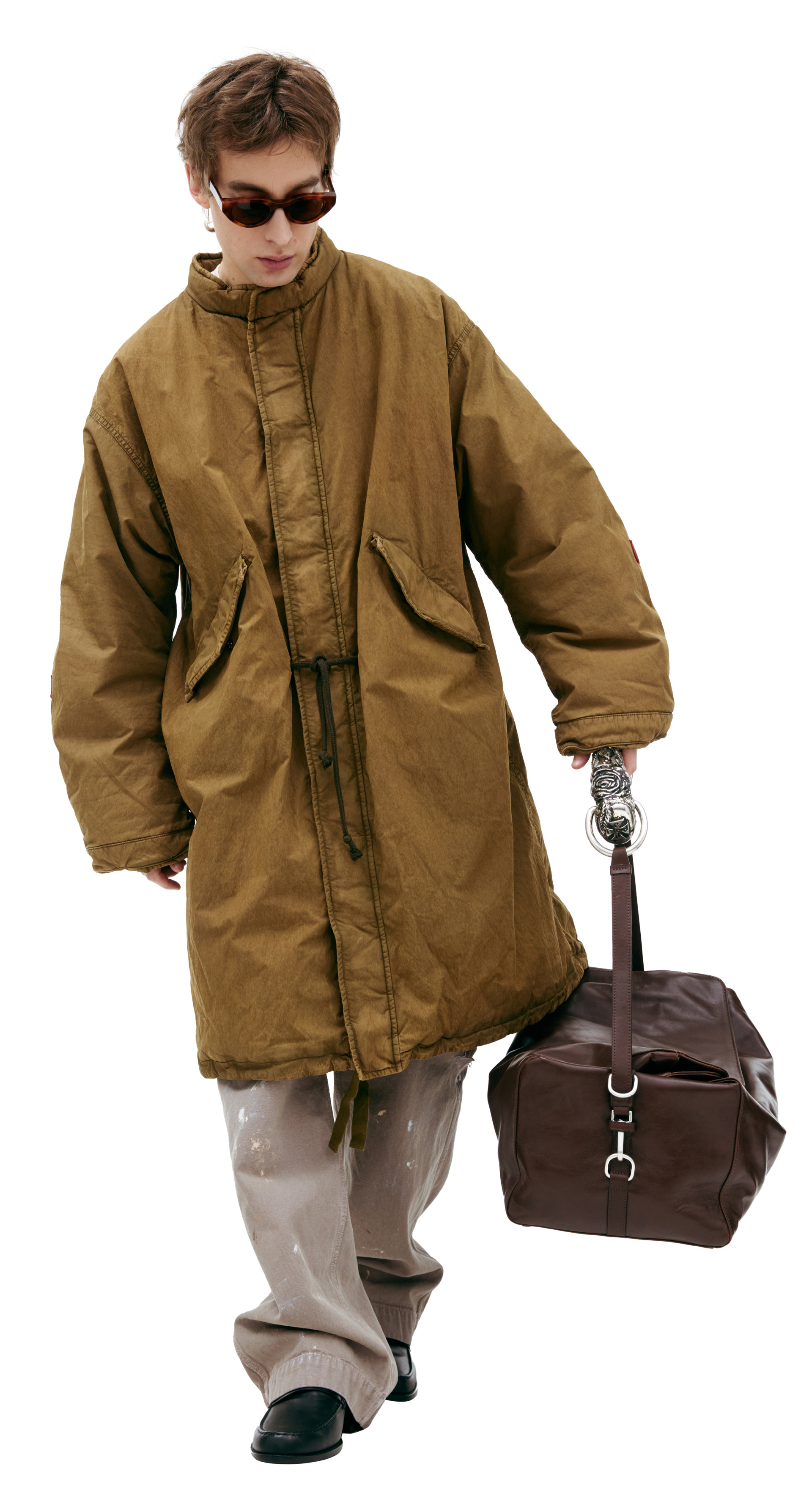 Enfants Riches Déprimés Куртка с крестами на рукавах